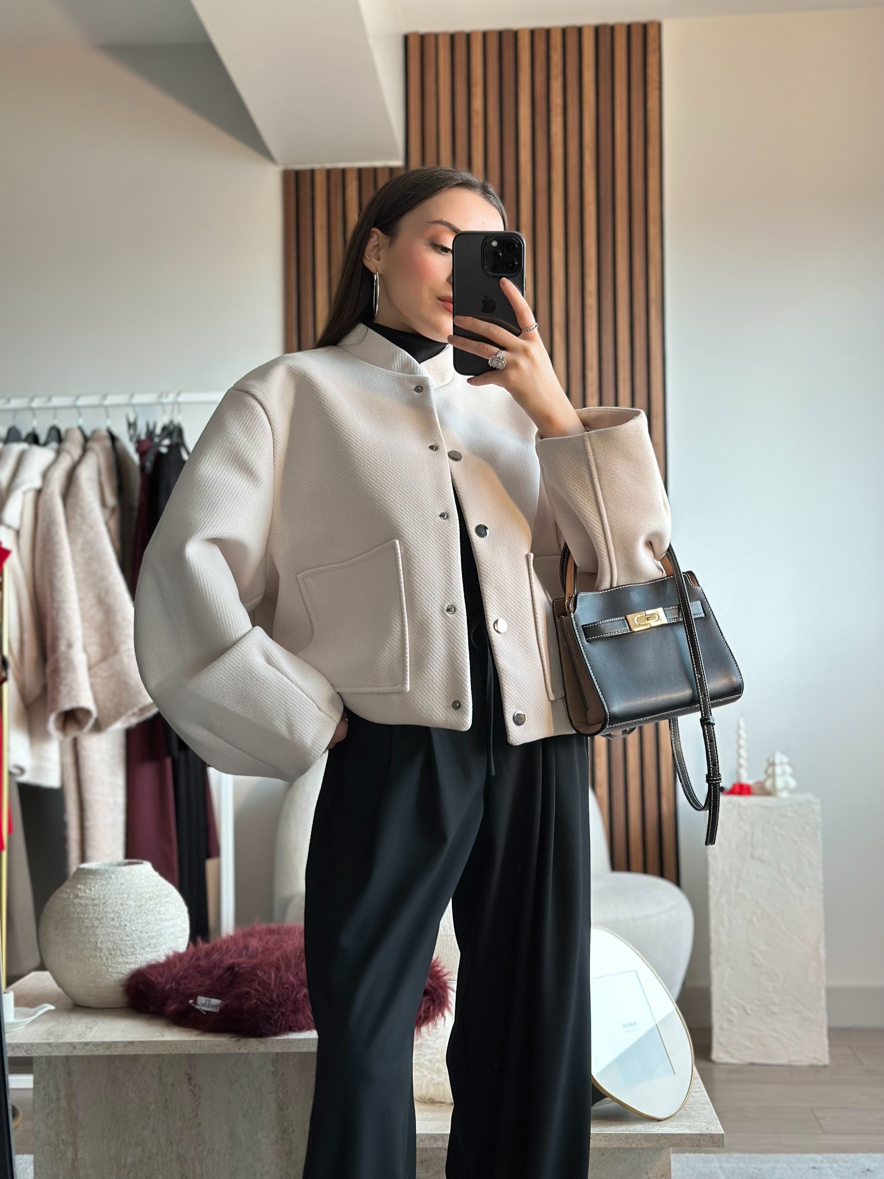 PREMIUM CEPLİ BOMBER CEKET