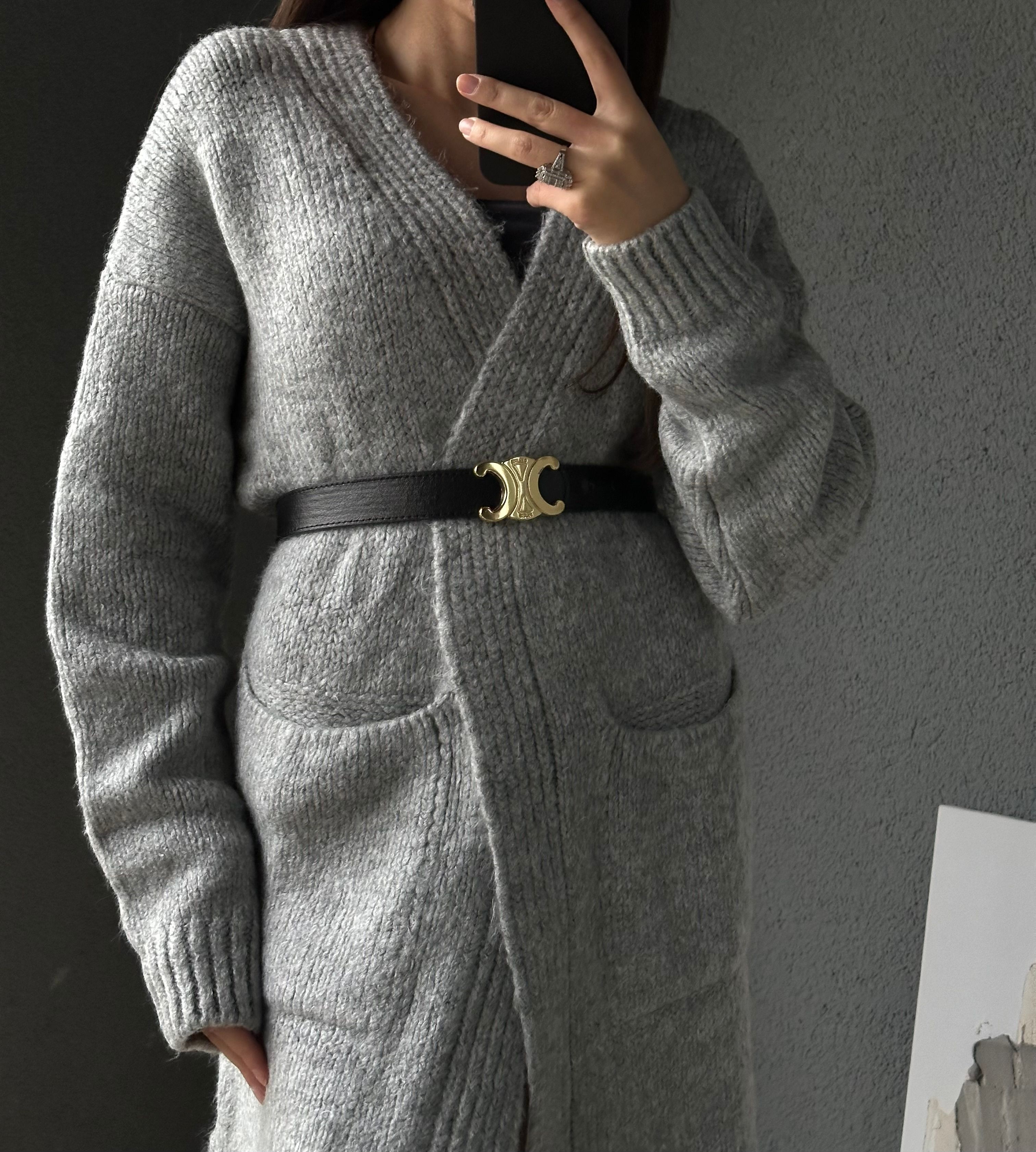 LONG KNIT CARDIGAN