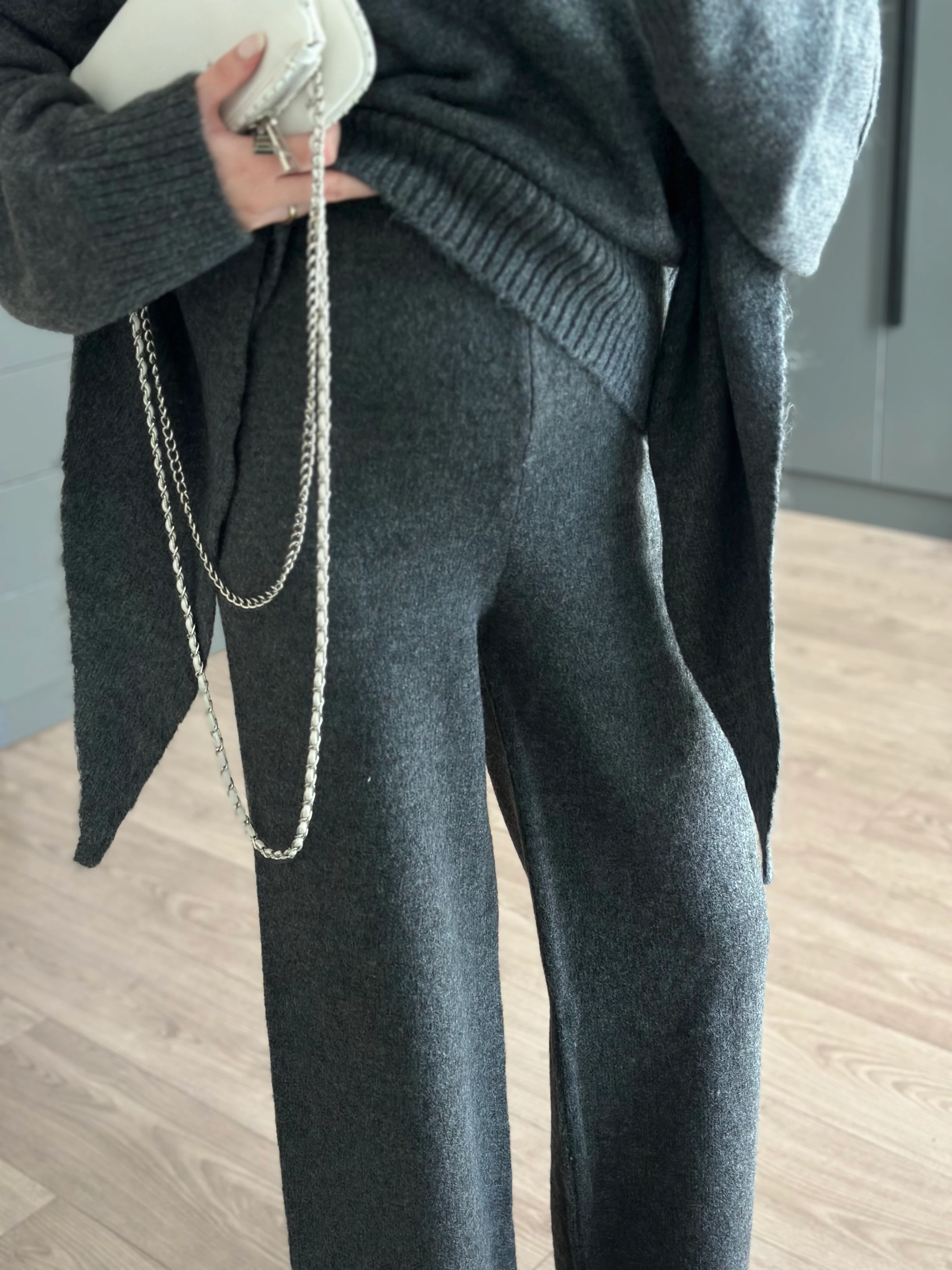 ANTRASİT TRİKO PANTOLON