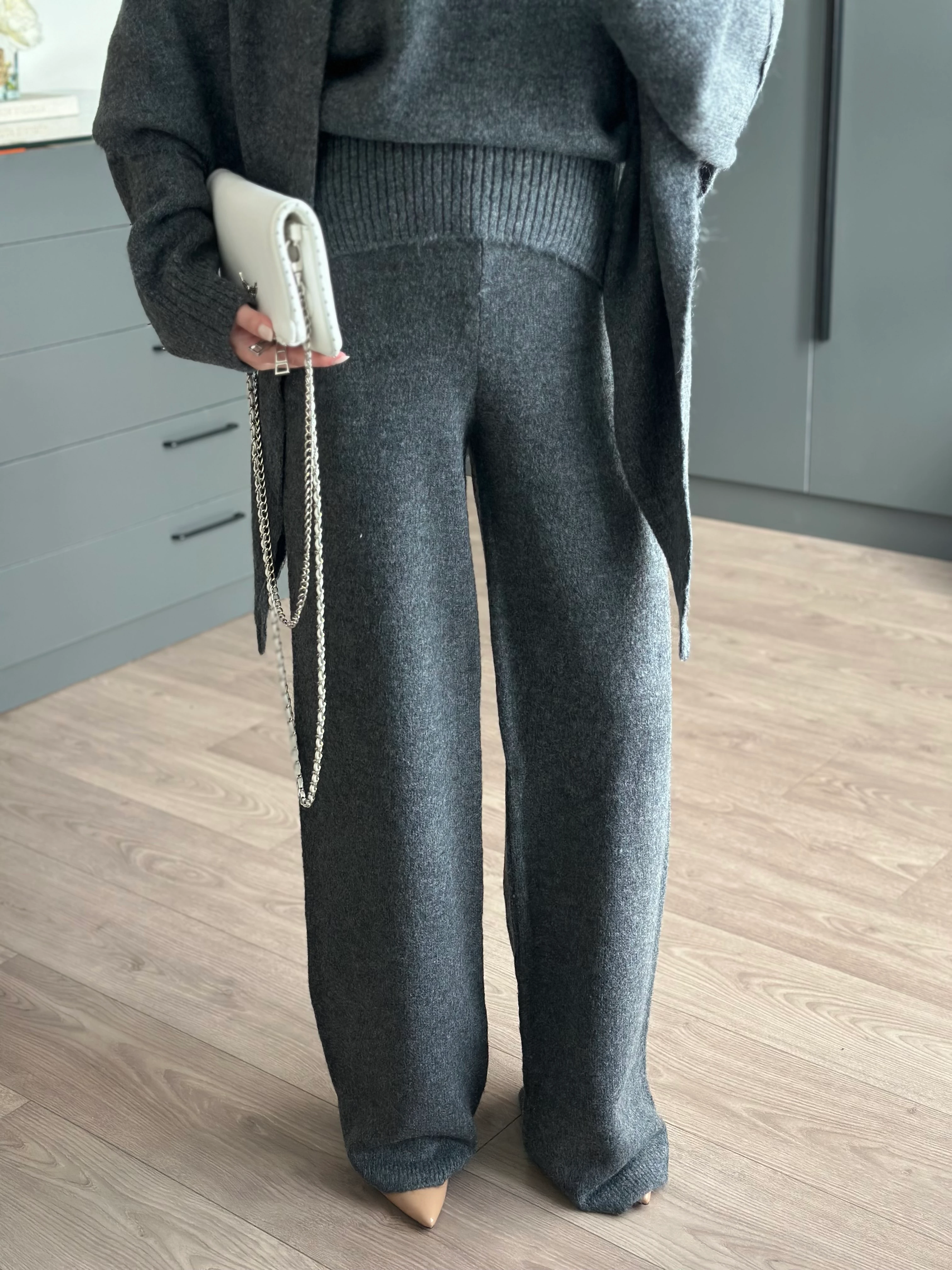 ANTRASİT TRİKO PANTOLON