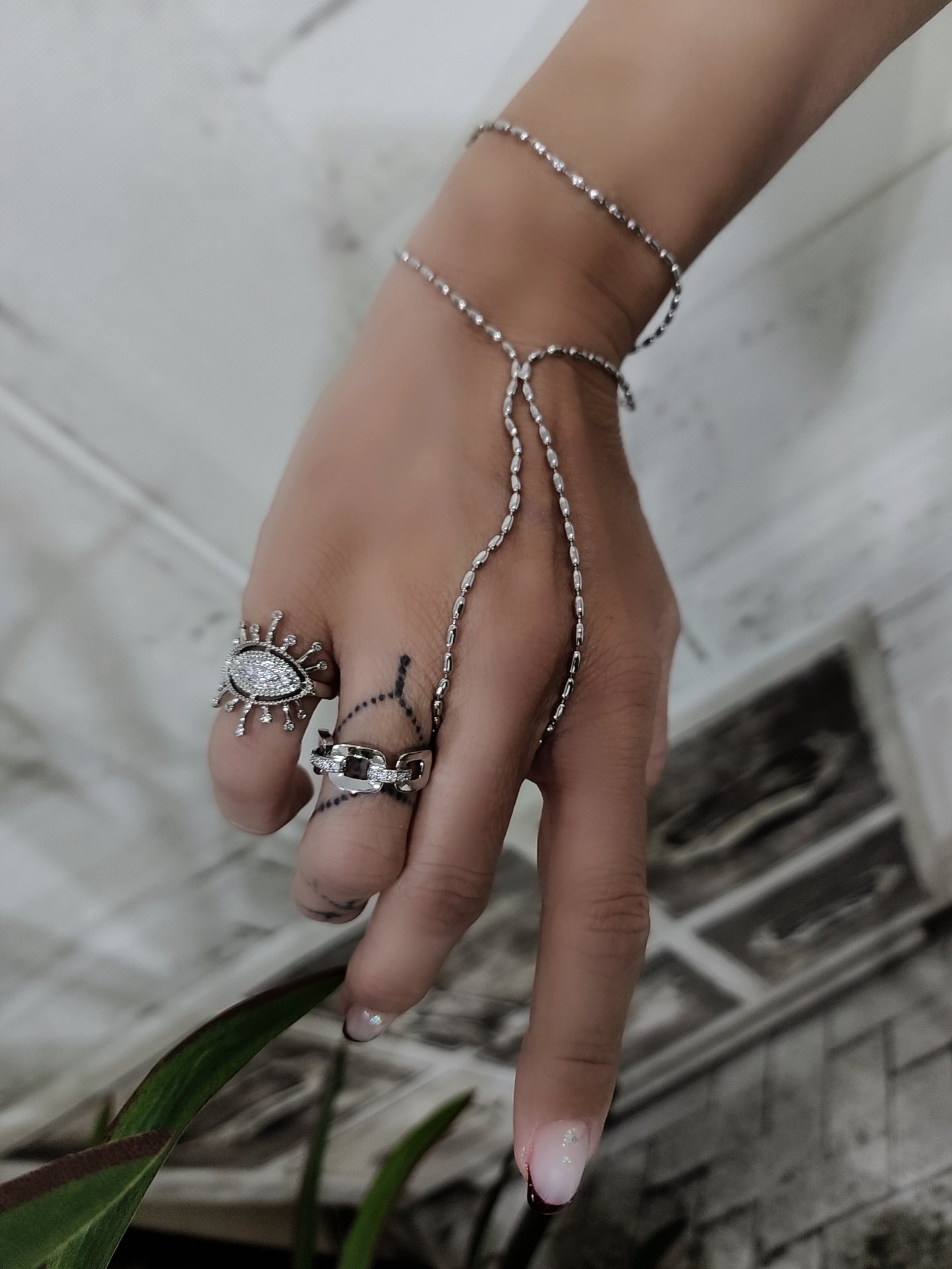 Silver Chain Yüzük 