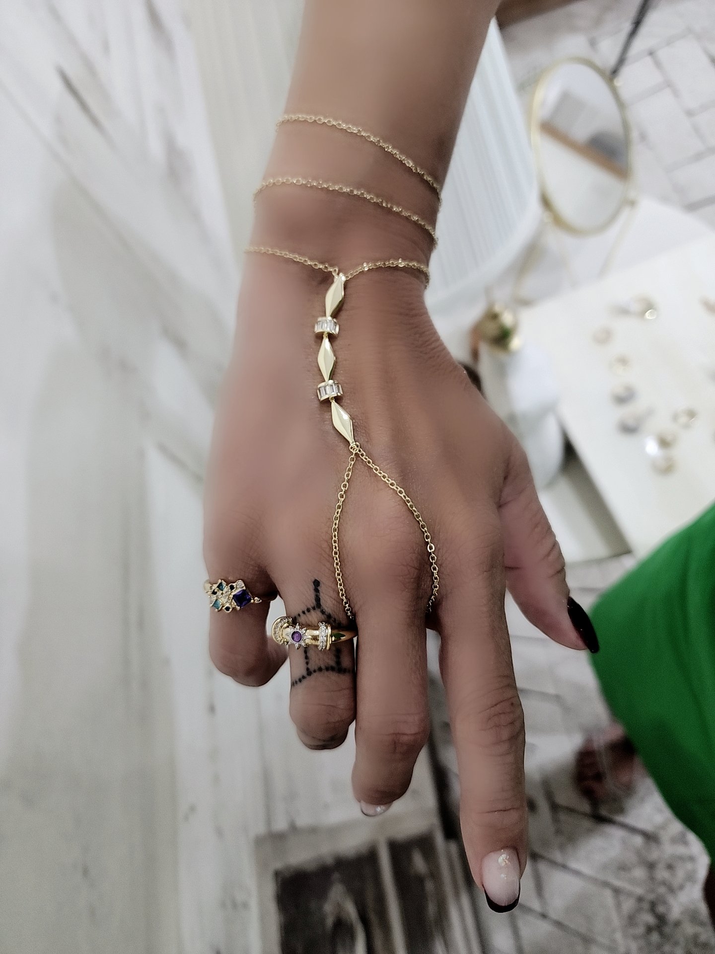 Gold Plaka Taş Geçiş Gen Şahmeran