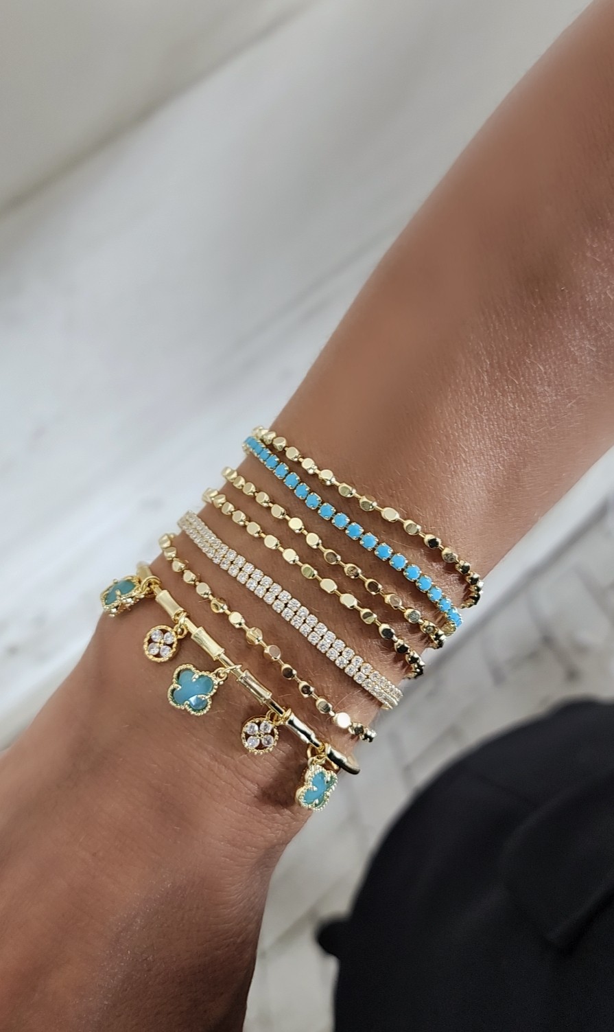 Blue Gold Bileklik Kombin 