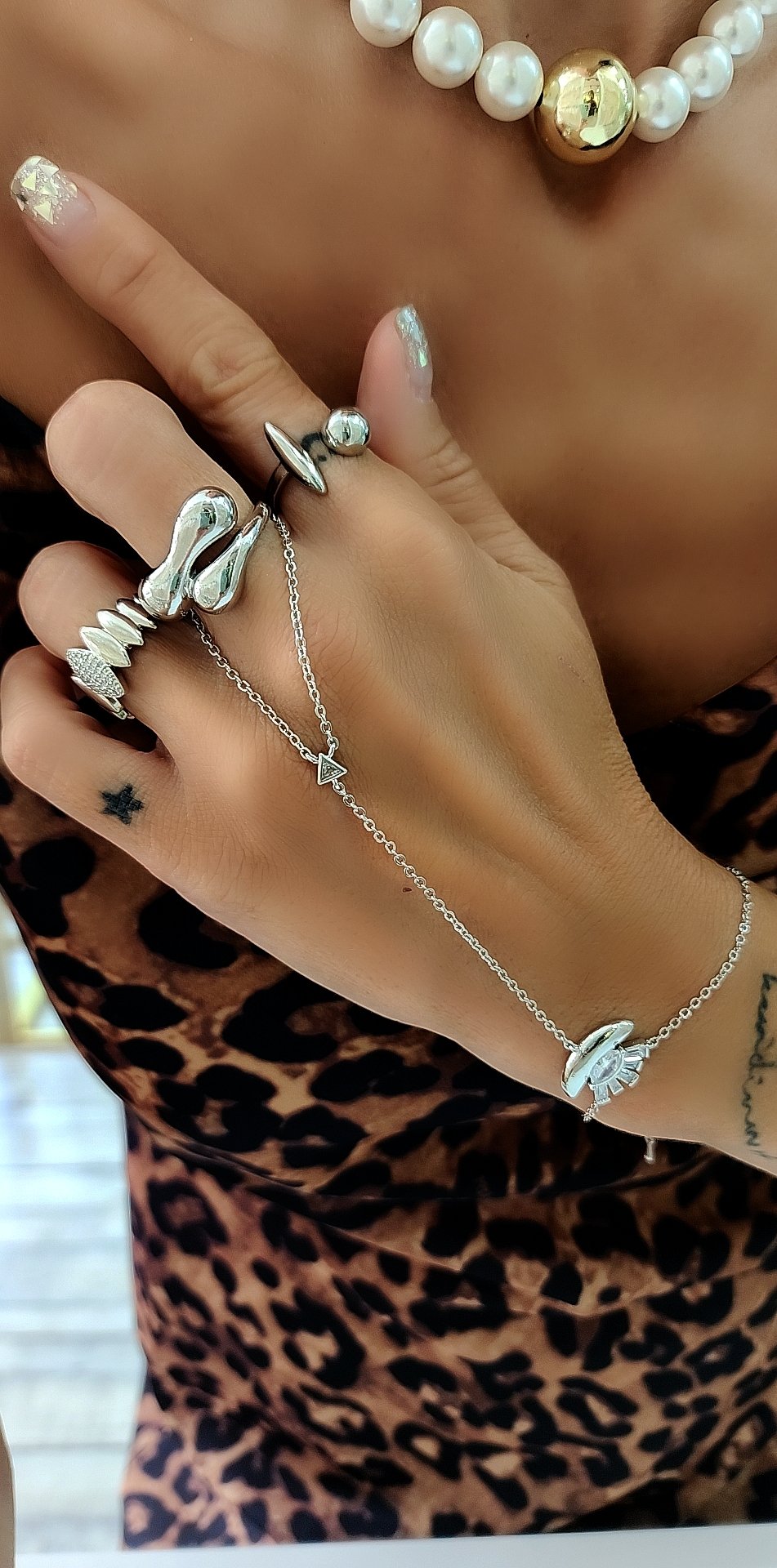 Silver Göz Detay Şahmeran