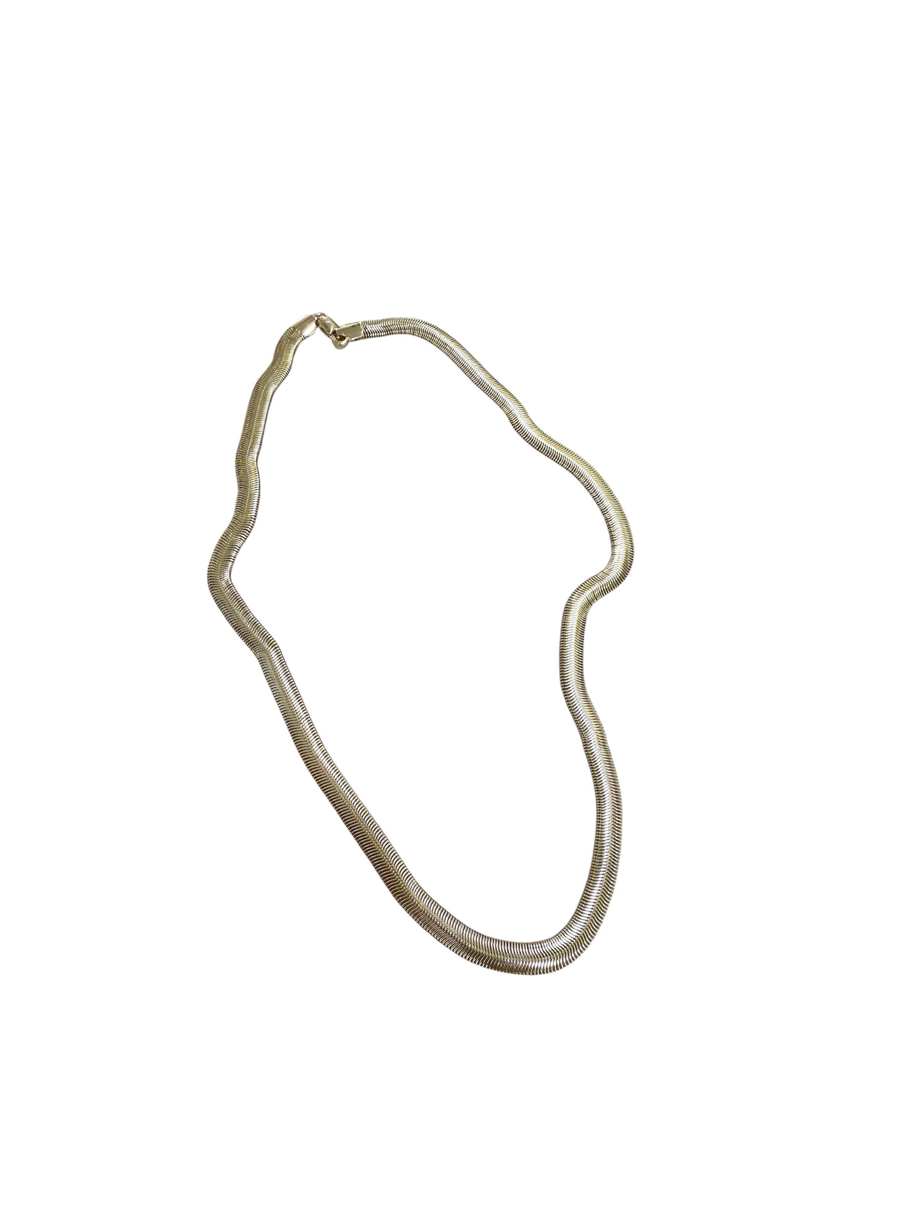 Gold Premium Seri 60cm Kalın Balık Sırtı Kolye