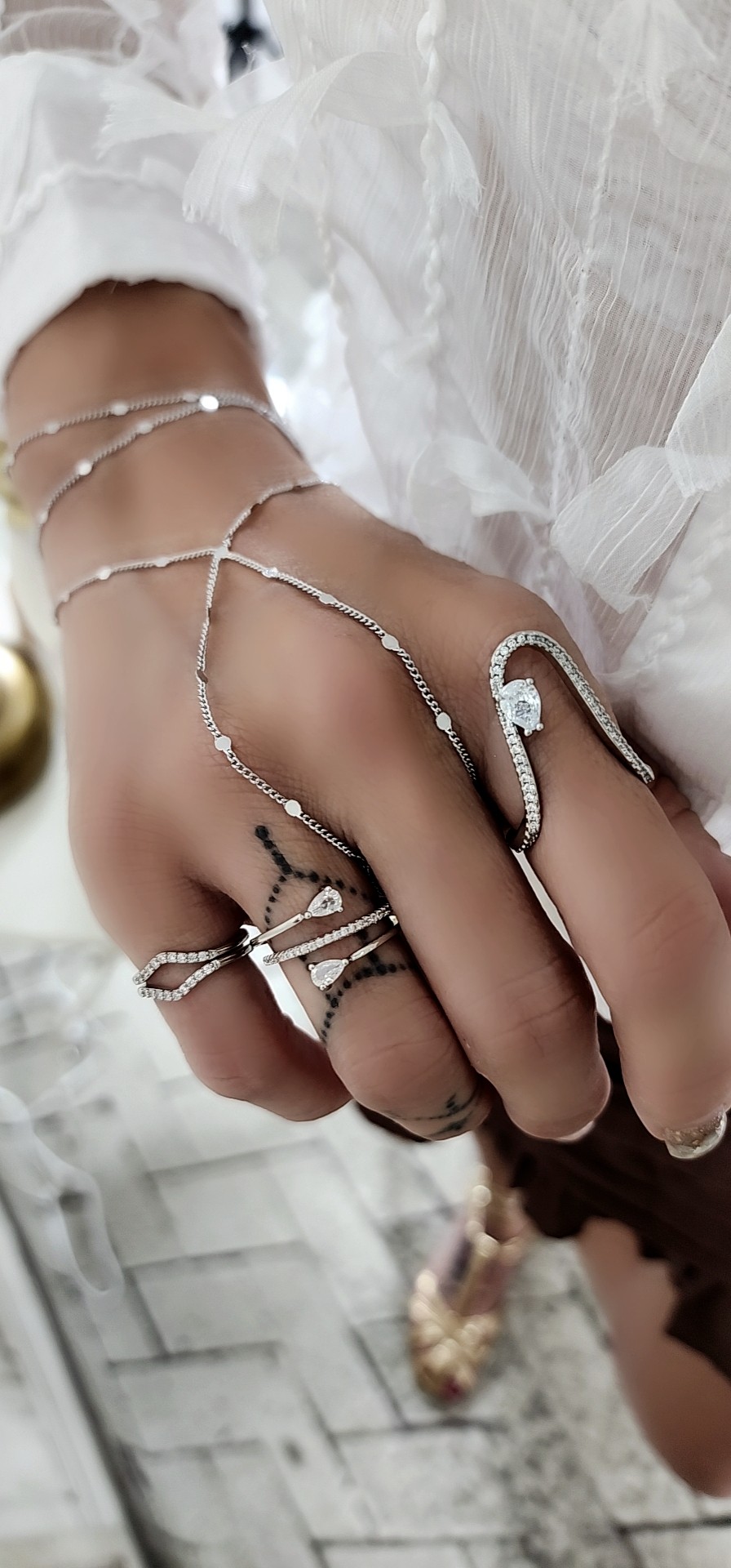 Silver Babe Yüzük Kombin