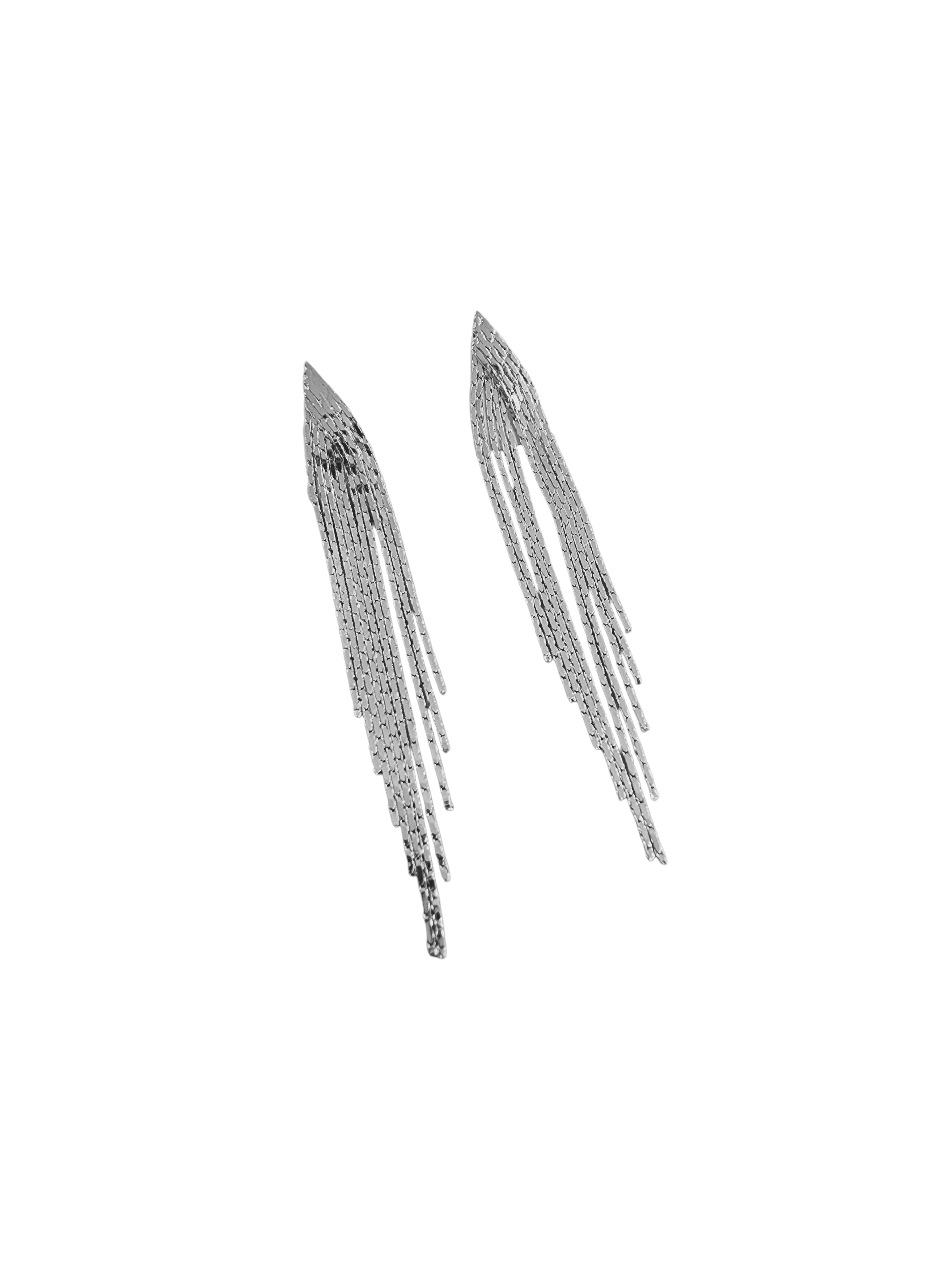 Silver İtalyan İniş Küpe 