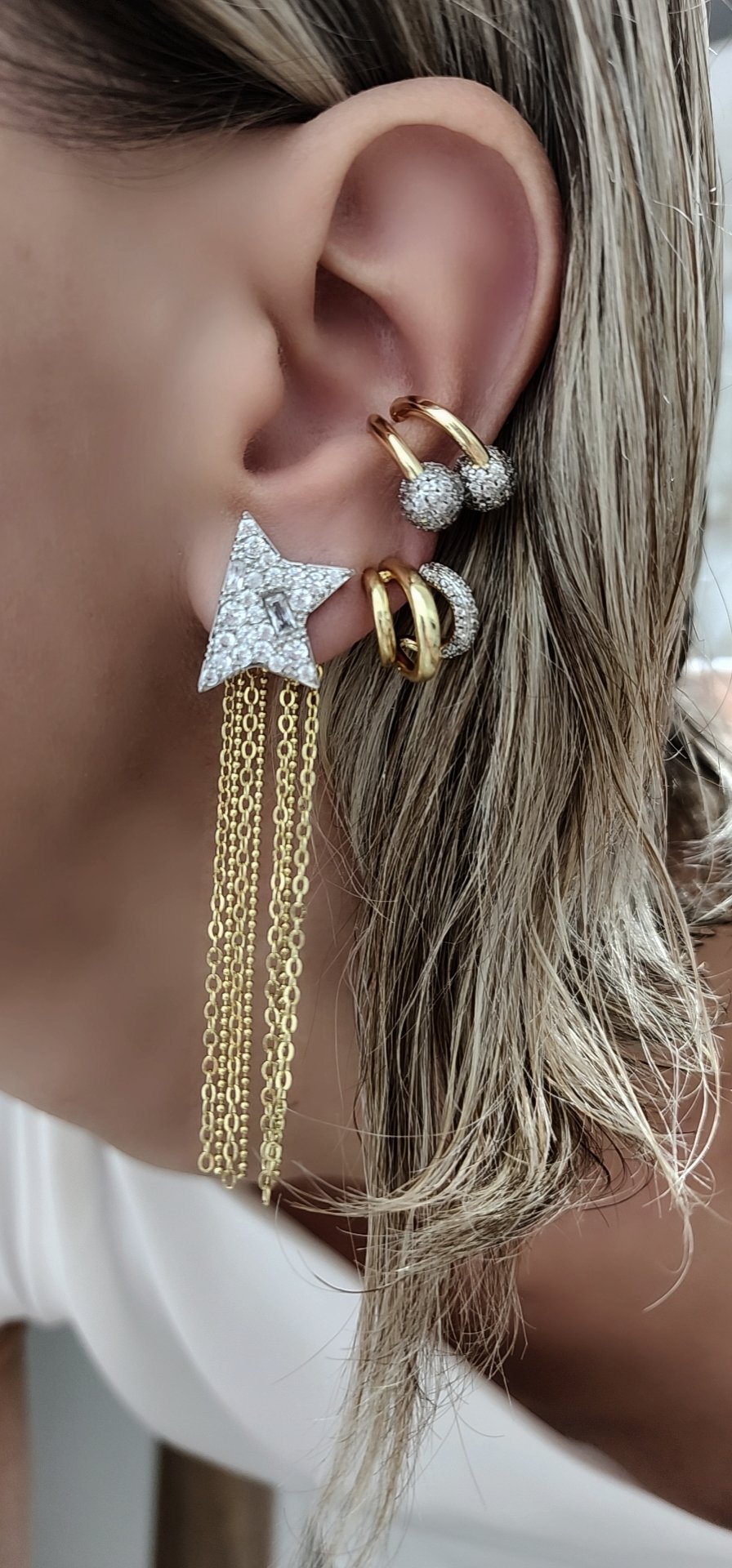 Fringe Küpe Kombin 