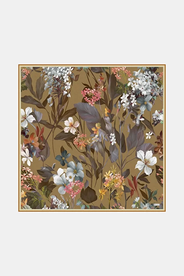 VAKKO YENİ SEZON DESENLİ İPEK EŞARP