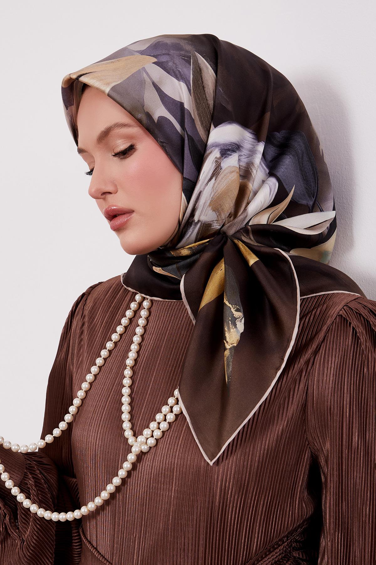 LEVİDOR TVİLL İPEK EŞARP