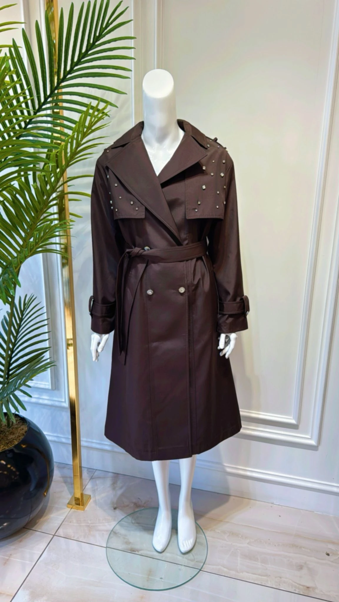 MY 312 TAŞDETAYLI TRENÇ