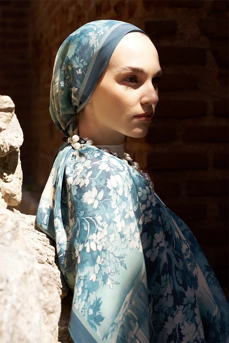 ED SCARF DESENLİ ŞAL