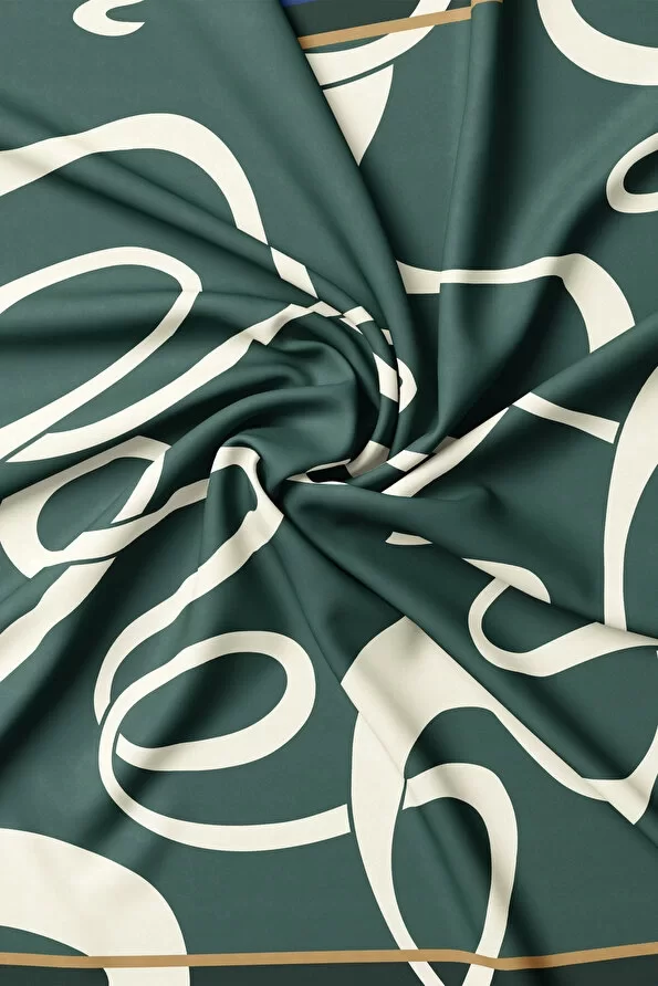 VAKKO YENİ SEZON DESENLİ İPEK EŞARP