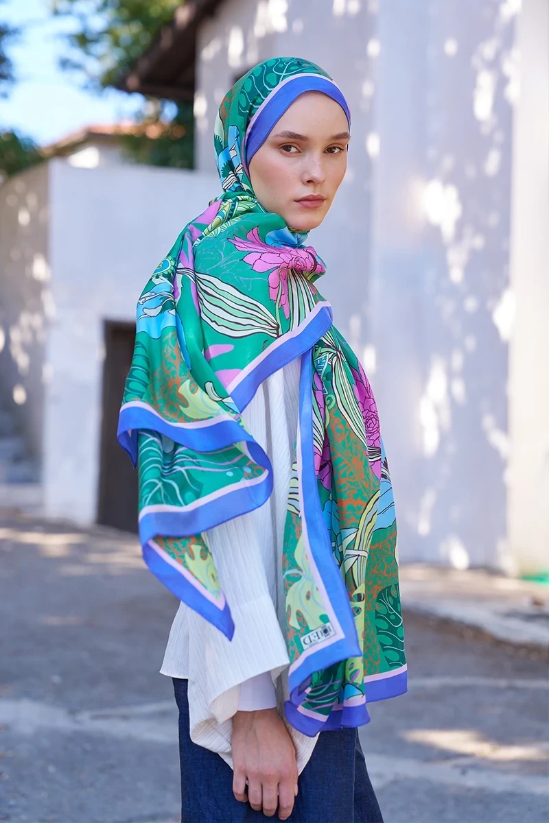 ED SCARF DESENLİ ŞAL