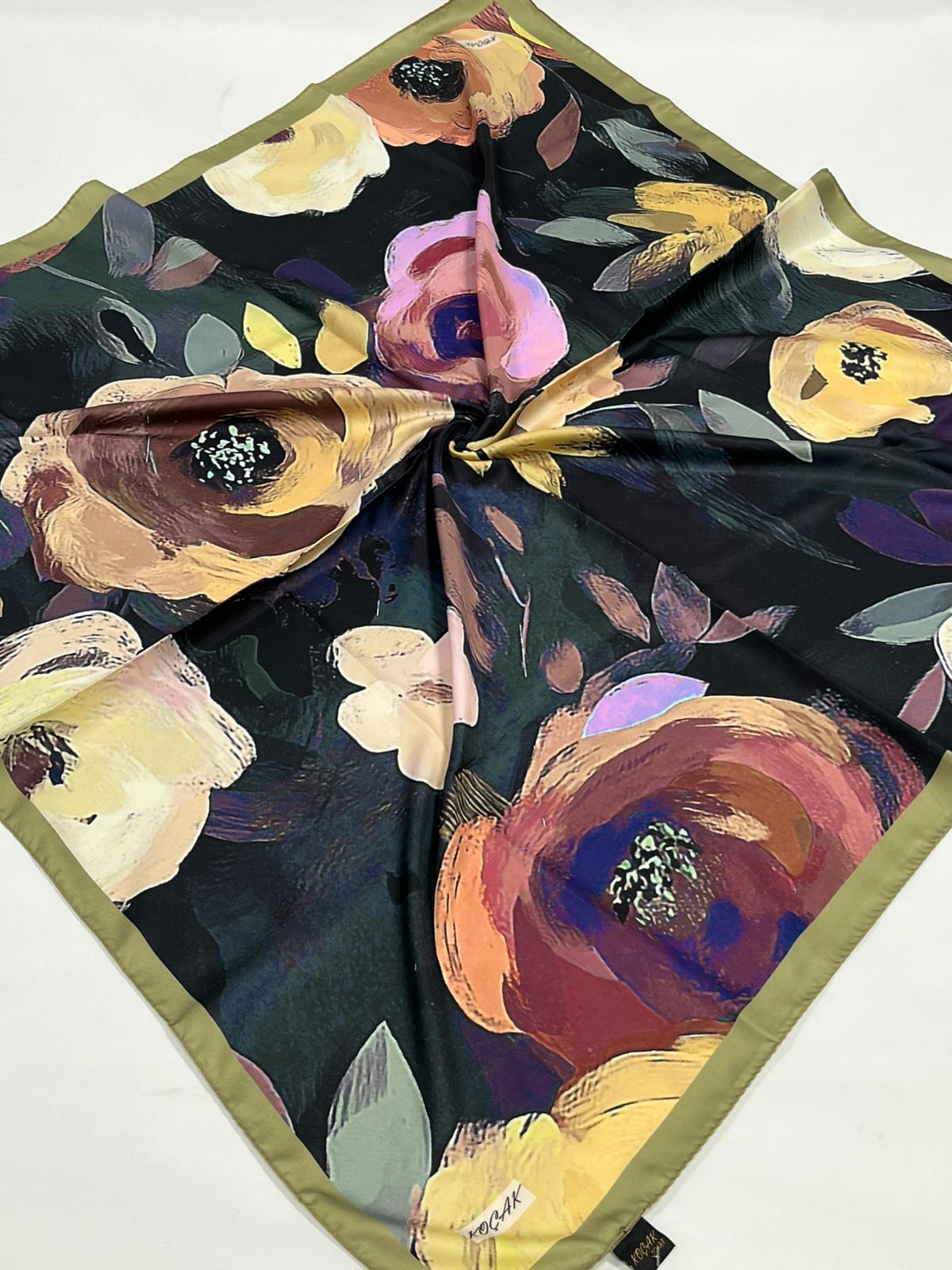 KOÇAK DESENLİ RAYON EŞARP