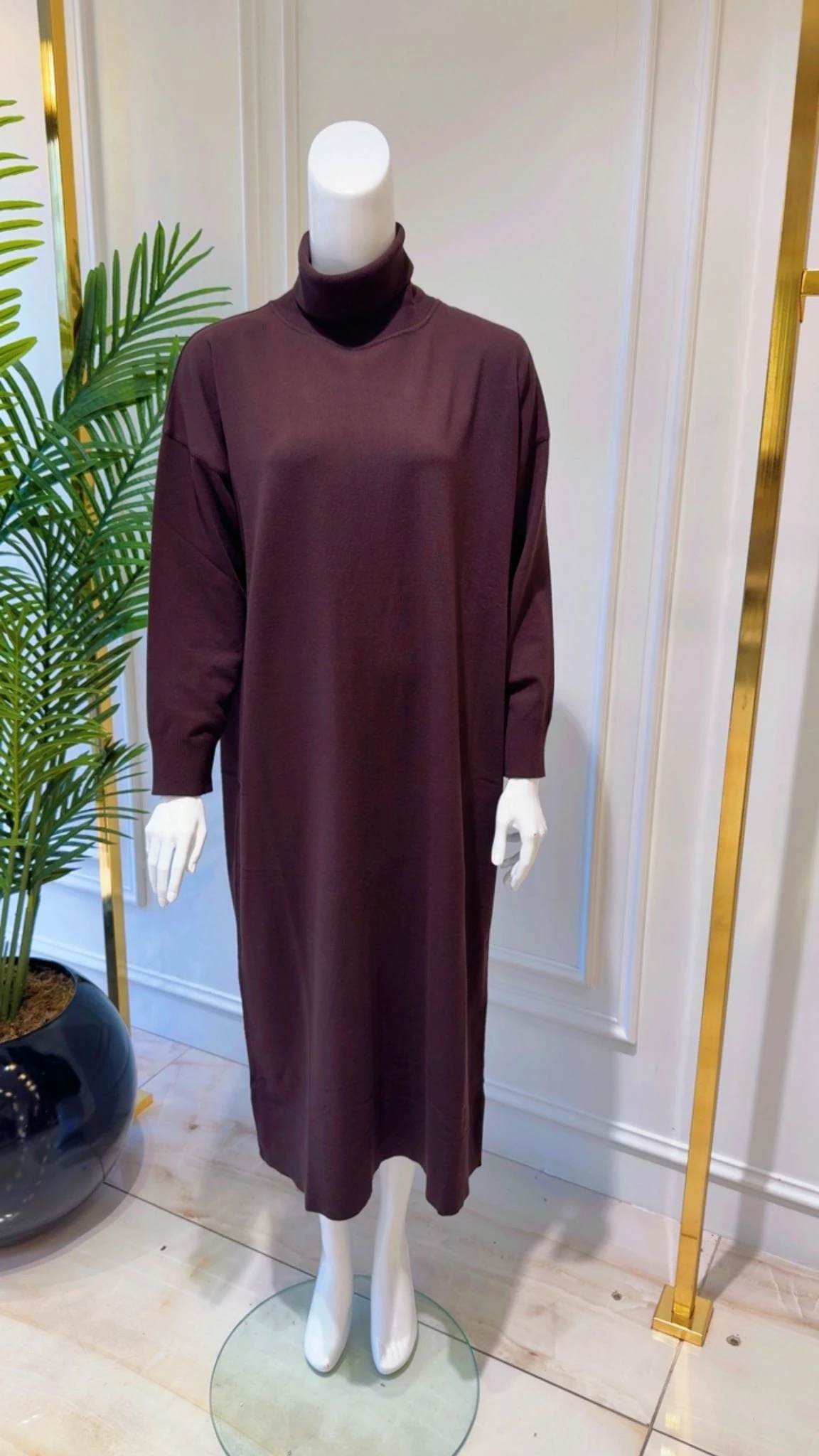 CLOCHE TRİKO ELBİSE