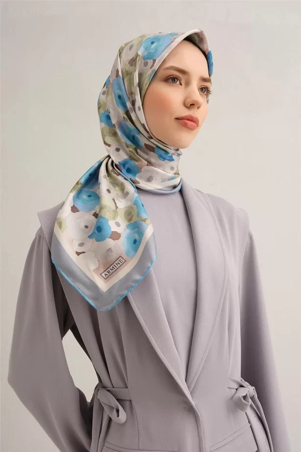 ARMİNE  SAF İPEK EŞARP