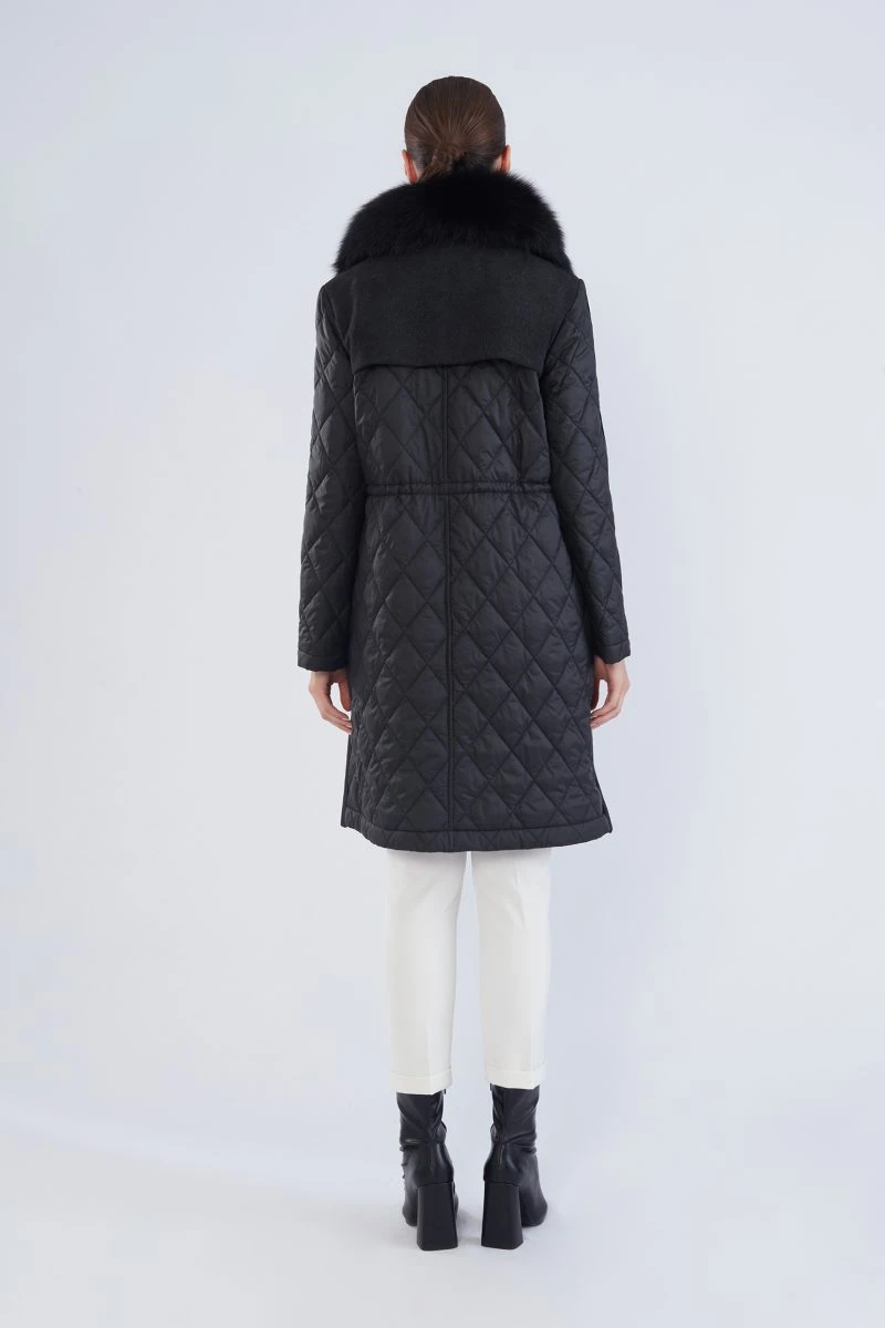 TRENÇ İMİTASYON KÜRK