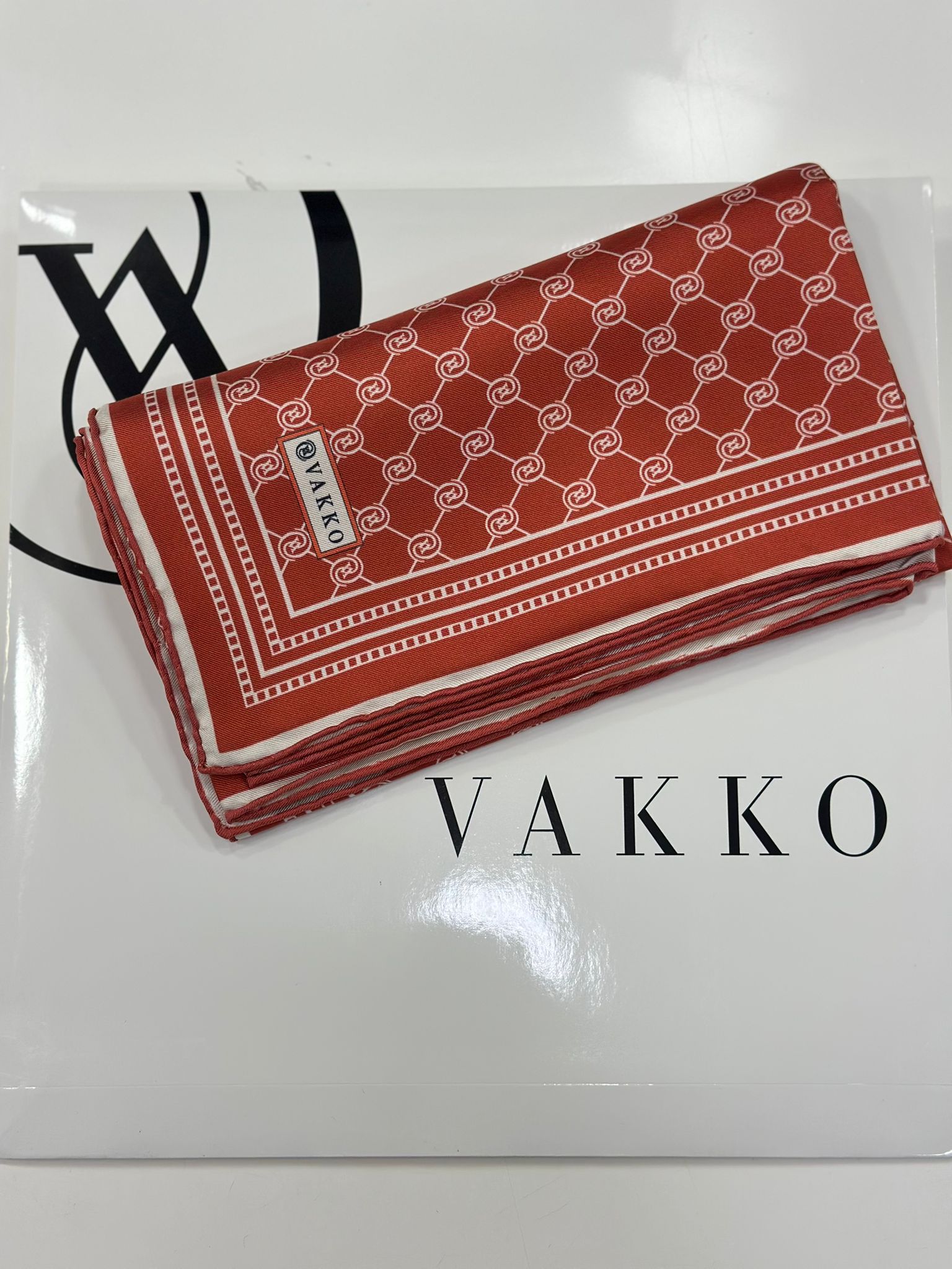 VAKKO MONOGRAM EŞARP