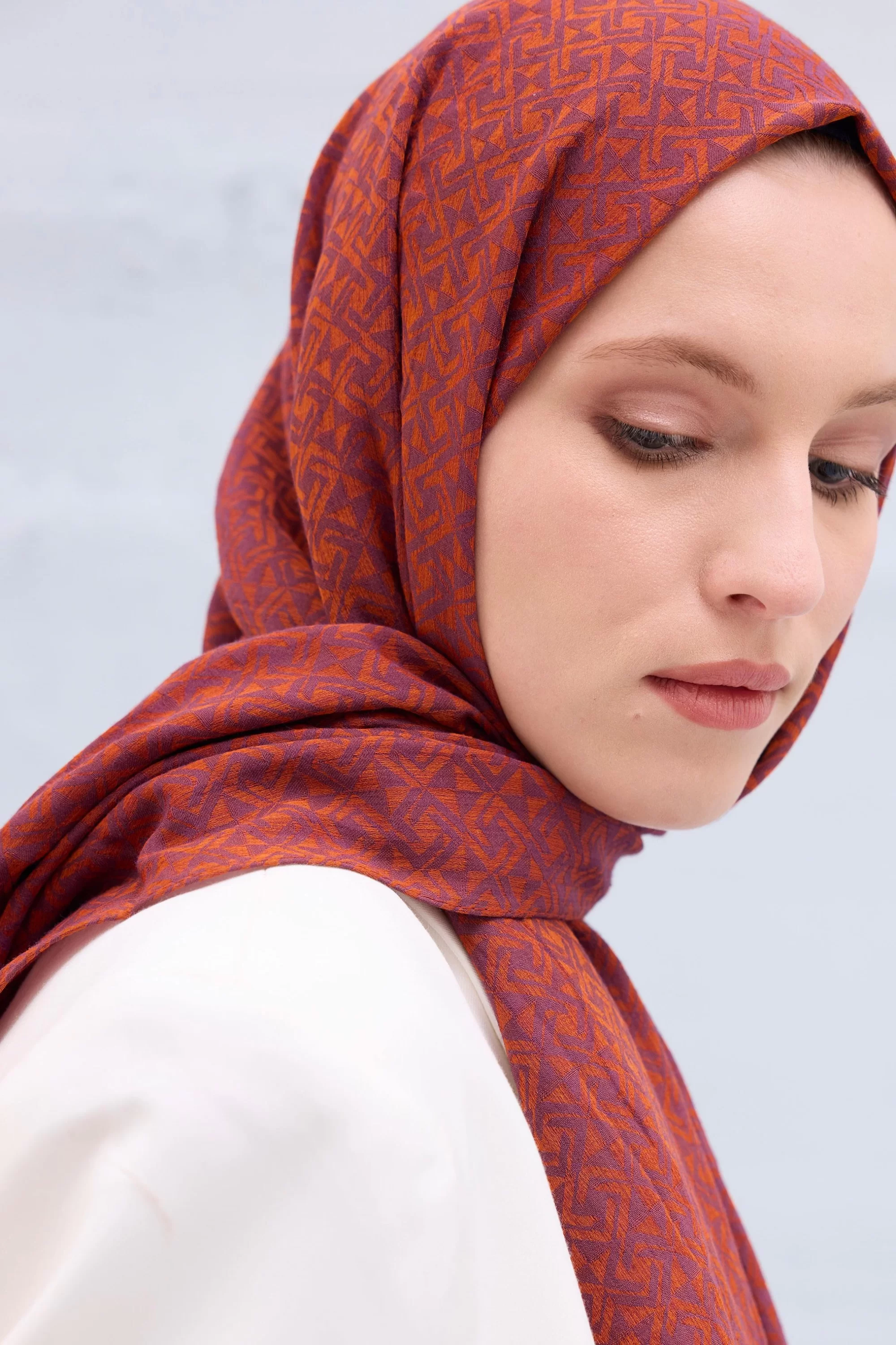 CARDİON KENDİNDEN DESENLİ ŞAL