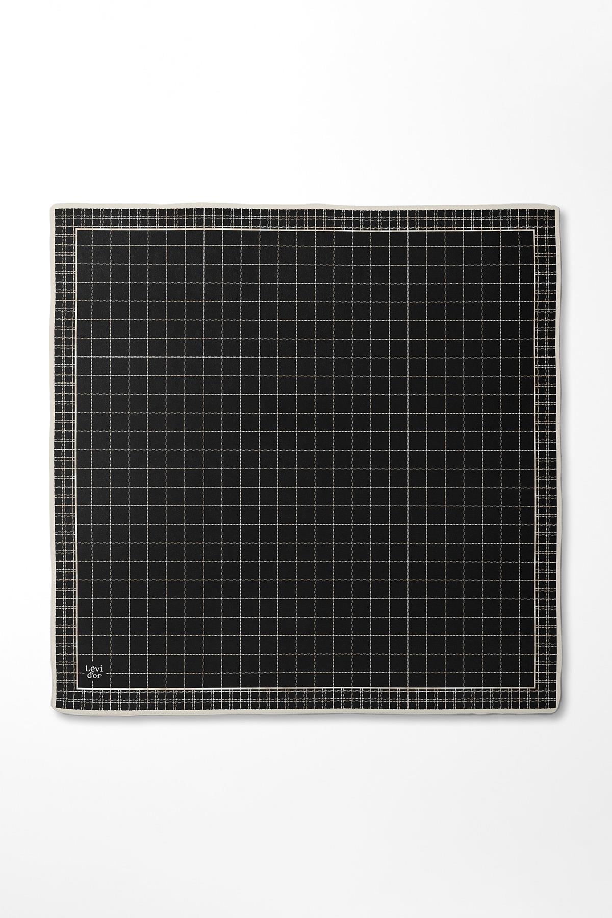 LEVİDOR TVİLL İPEK EŞARP