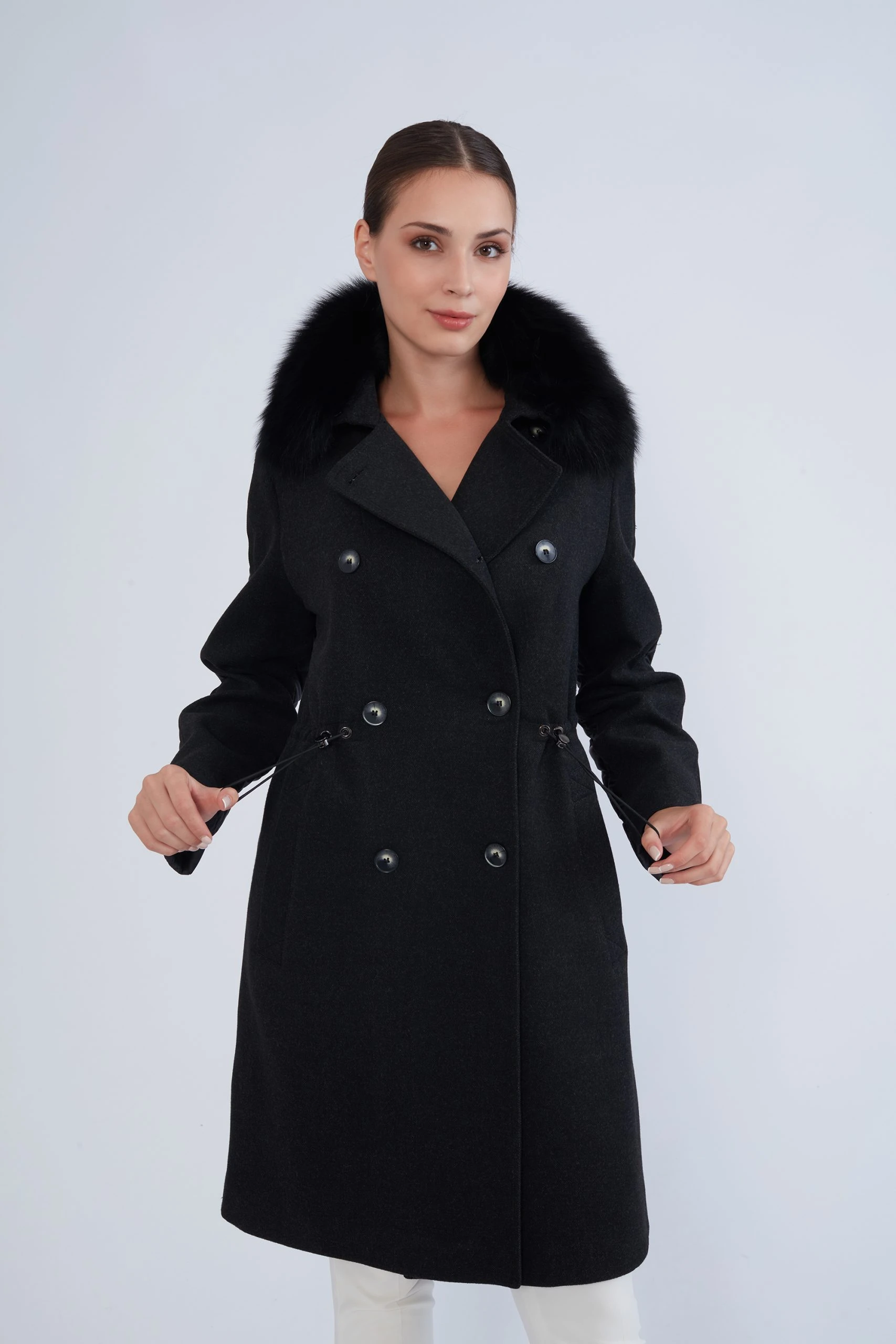 TRENÇ İMİTASYON KÜRK