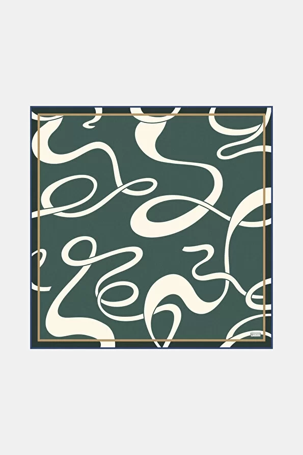 VAKKO YENİ SEZON DESENLİ İPEK EŞARP