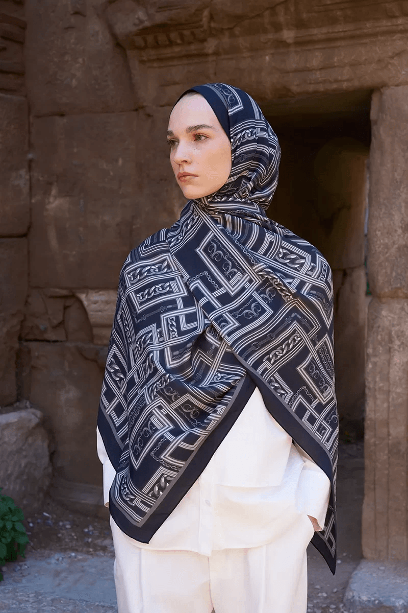 ED SCARF DESENLİ ŞAL