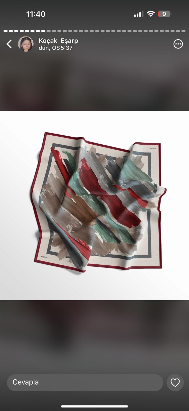 KOÇAK SOFT EŞARP