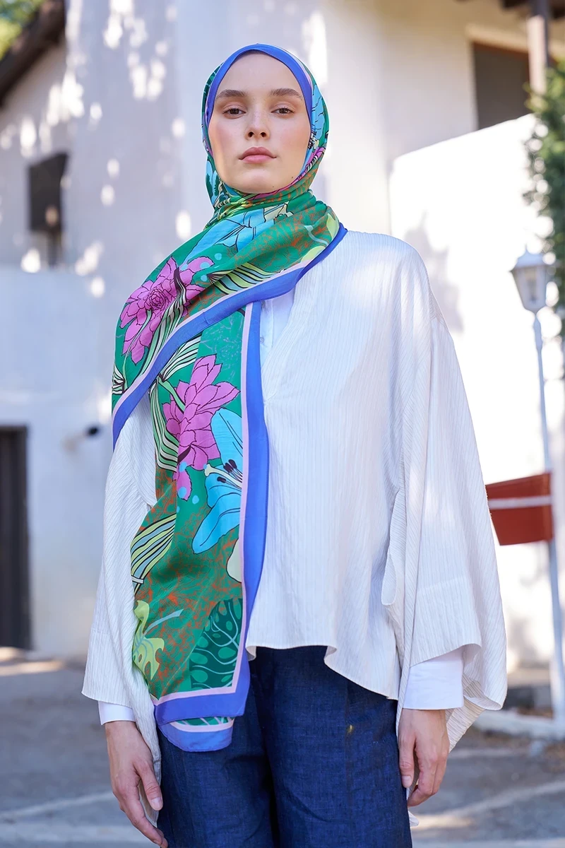 ED SCARF DESENLİ ŞAL