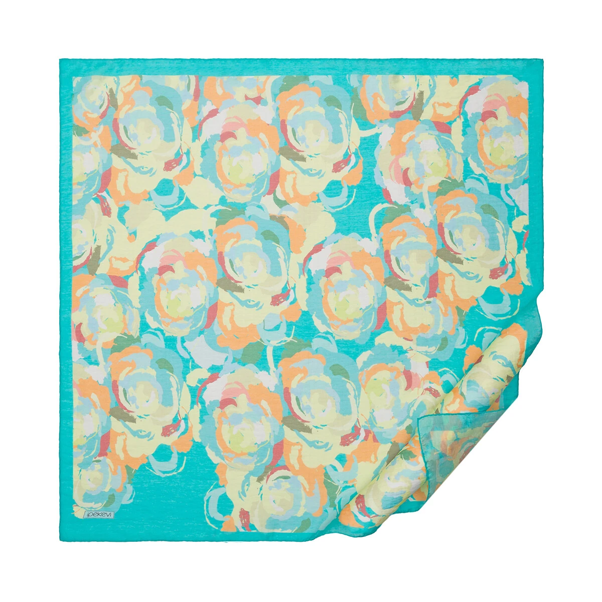 İPEKEVİ PAMUK İPEK DESENLİ EŞARP