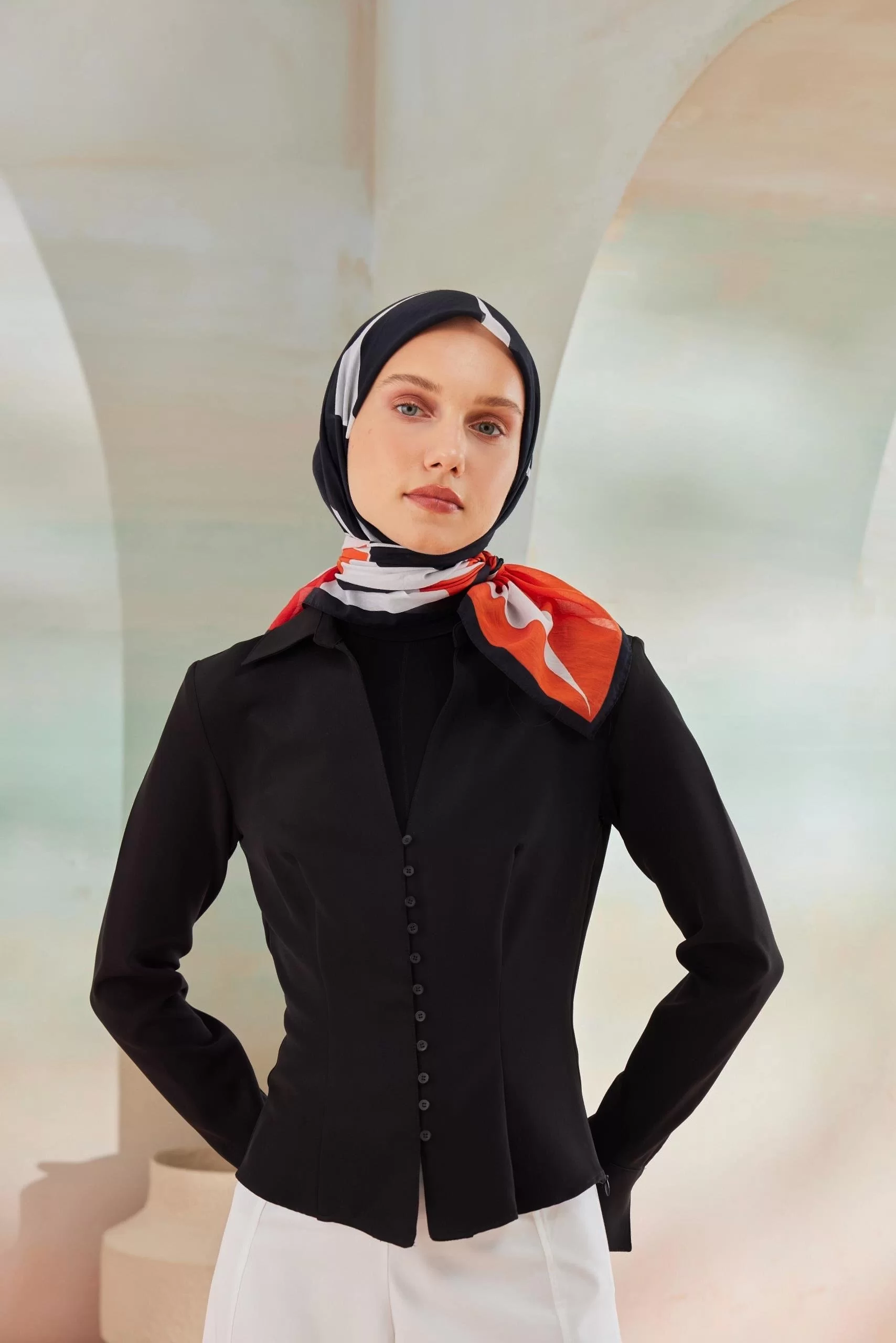 CARDİON PAMUK İPEK EŞARP