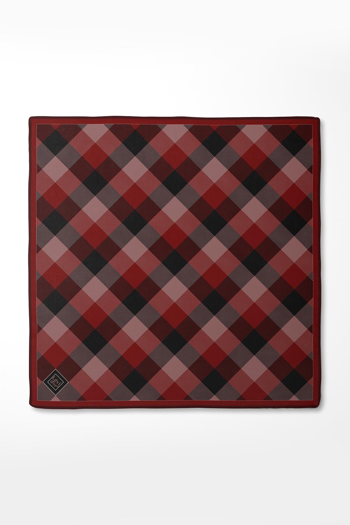 LEVİDOR TVİLL İPEK EŞARP