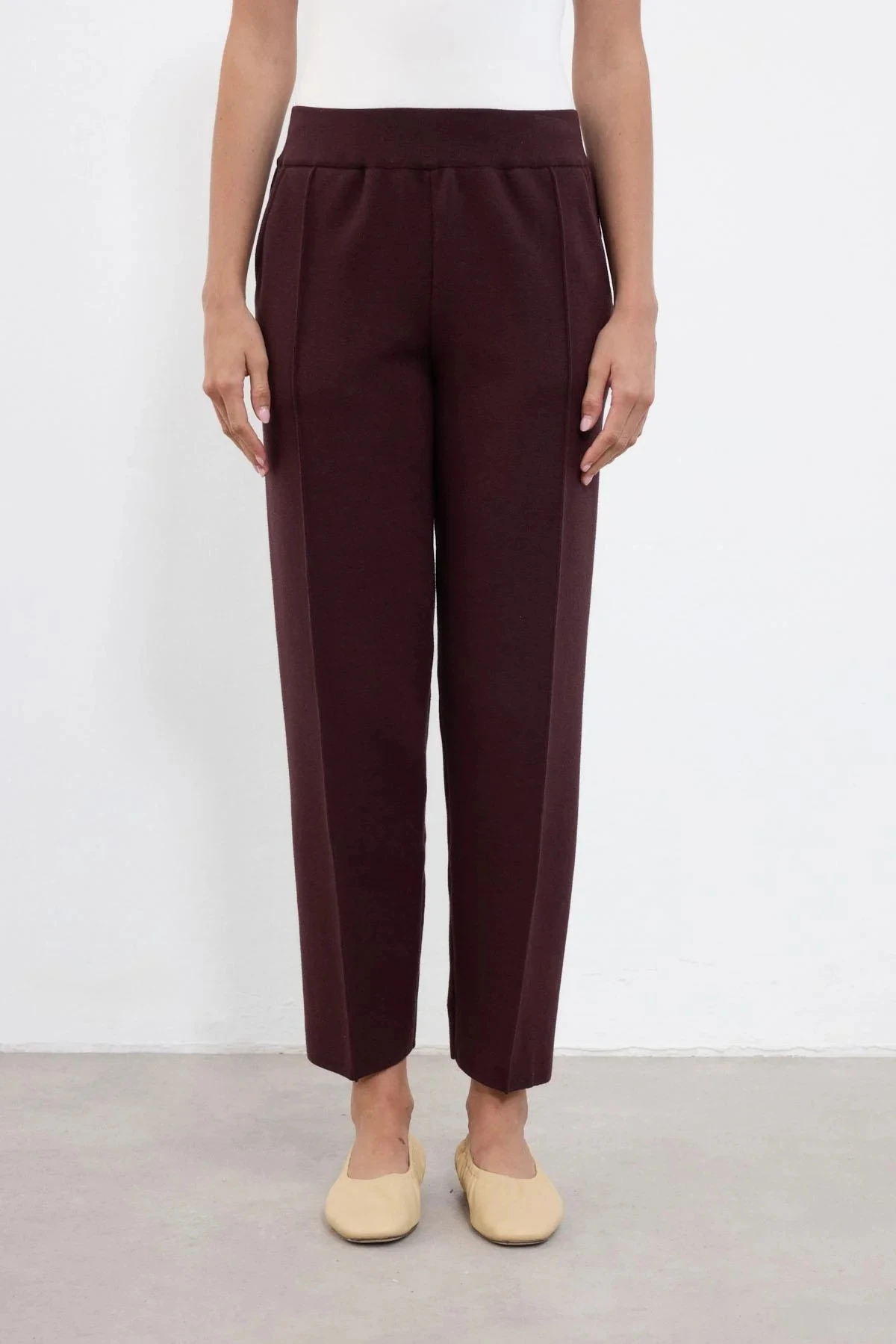 CLOCHE DAR TRİKO PANTALON