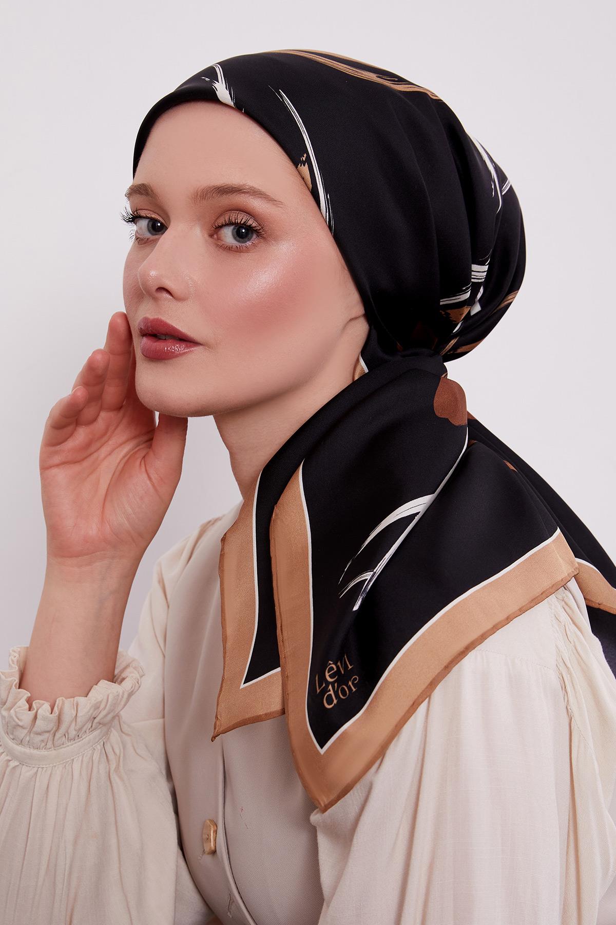 LEVİDOR TVİLL İPEK EŞARP