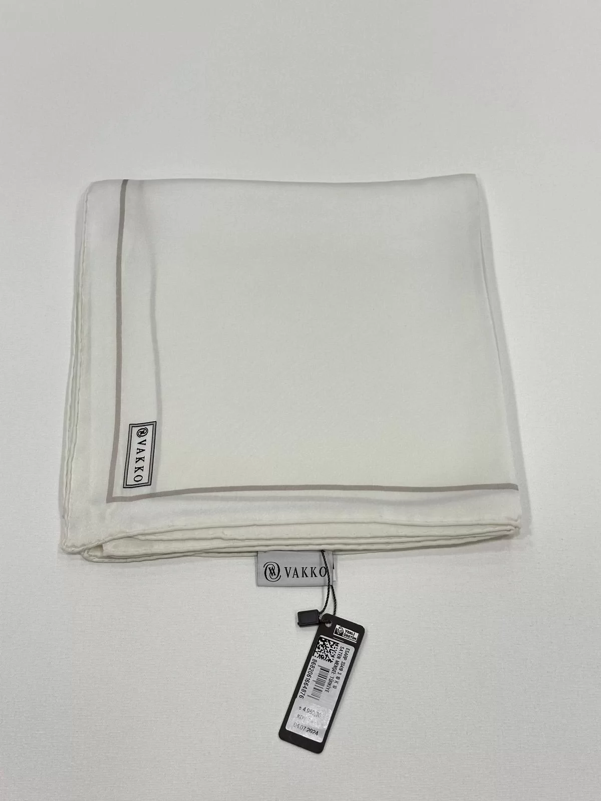 VAKKO DÜZ İPEK EŞARP