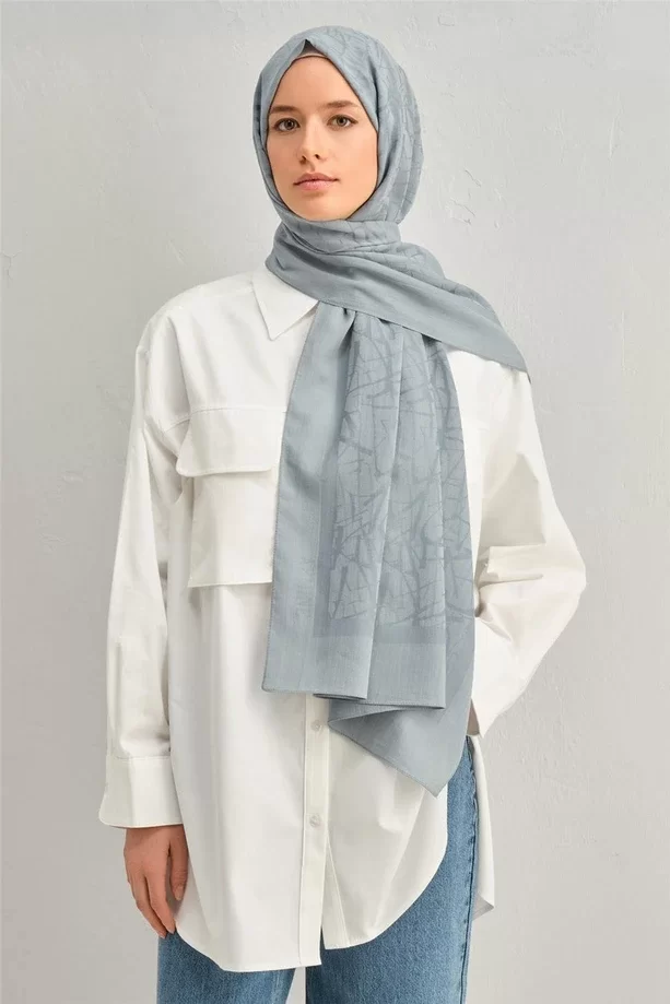 ARMİNE TENSEL İPEK KALİGRAFİ DESEN ŞAL