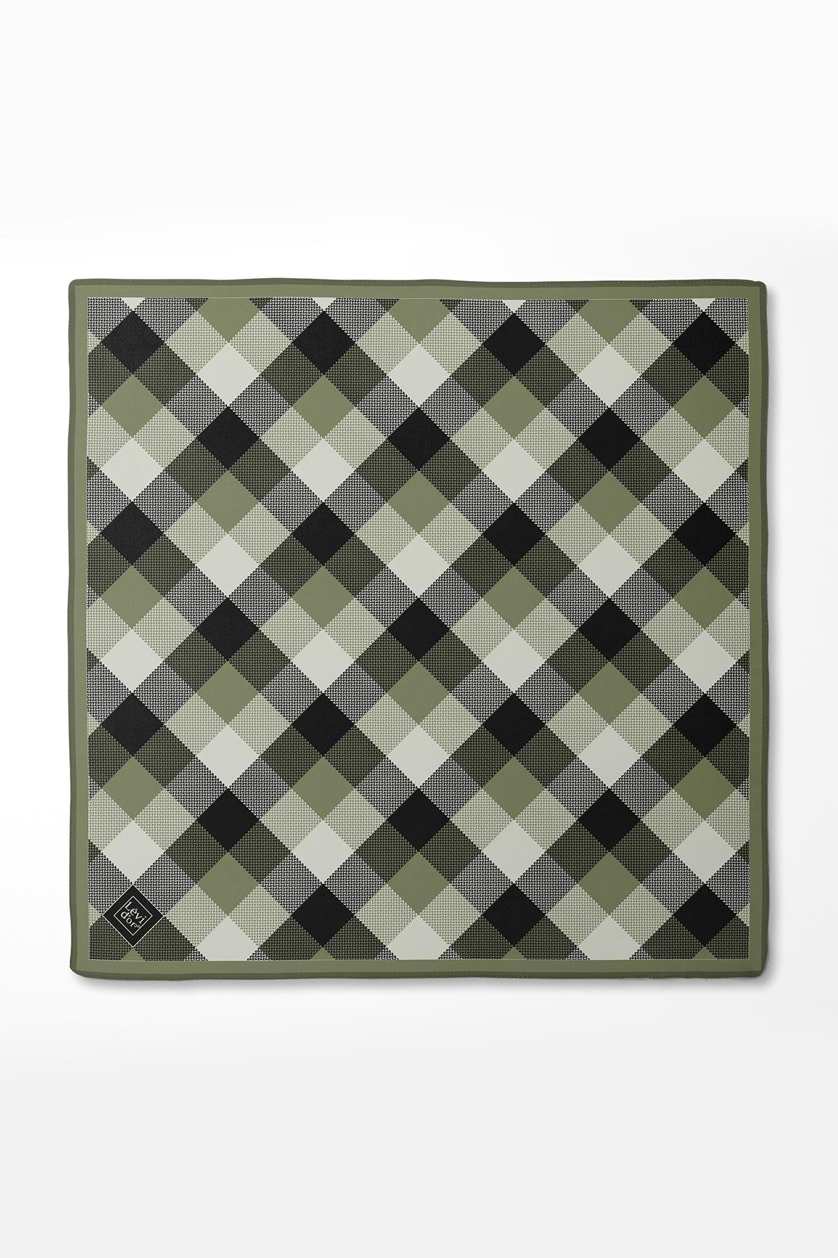 LEVİDOR TVİLL İPEK EŞARP