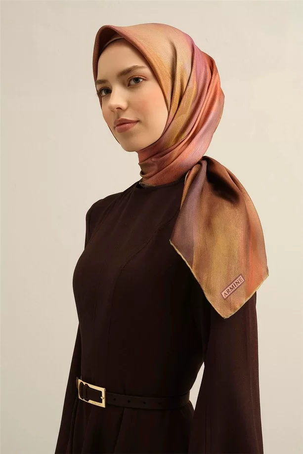 ARMİNE TİVİL İPEK EŞARP