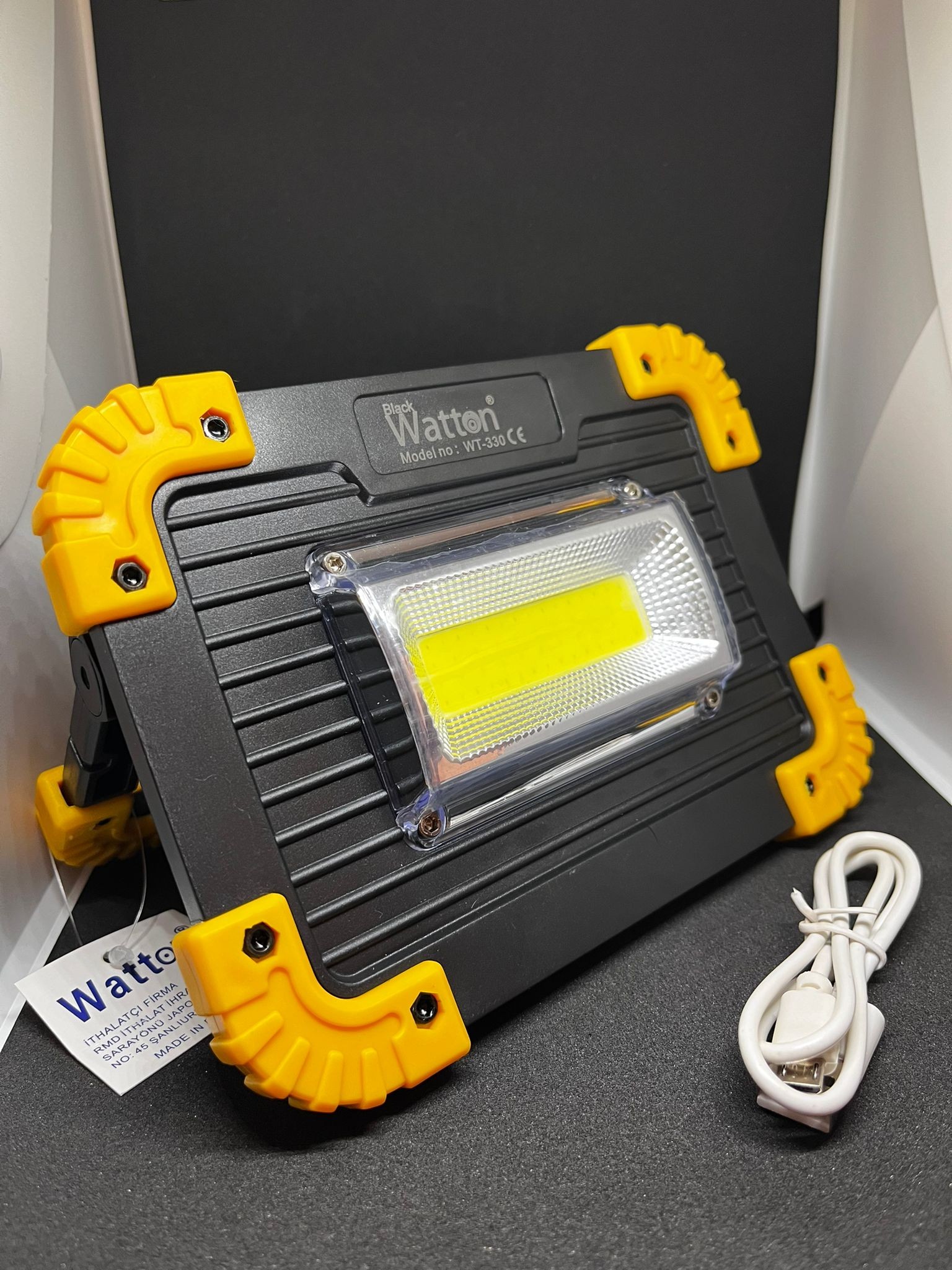 Watton Wt-330-750 Lümen Powerbank Şarjlı Işıldak 