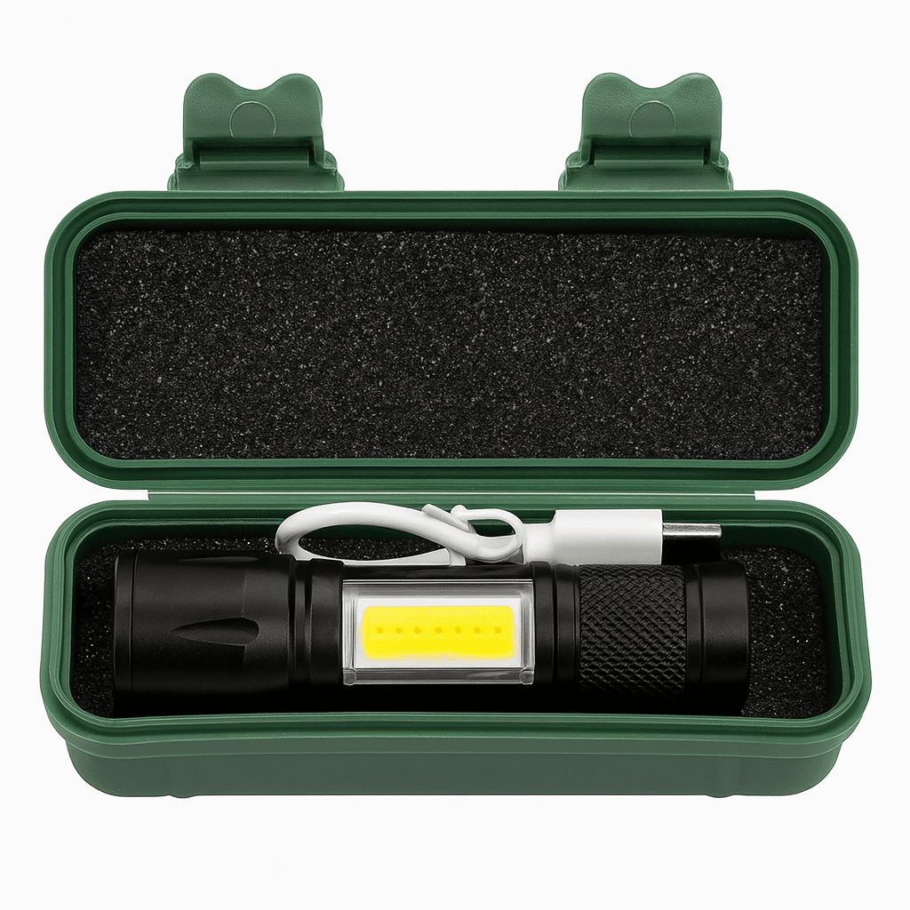Q-Max Xpe Usb Charge Zomlu El Feneri