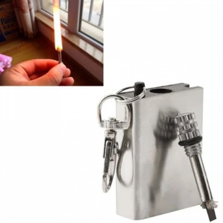 2 ADET METAL KİBRİT ANAHTARLIK