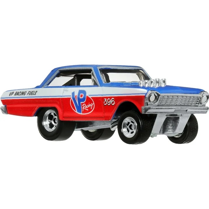 Hot Wheels Team Transport #68 '63 Chevy Nova & '88 Chevy Silverado 3500 & HW Rally Trailer