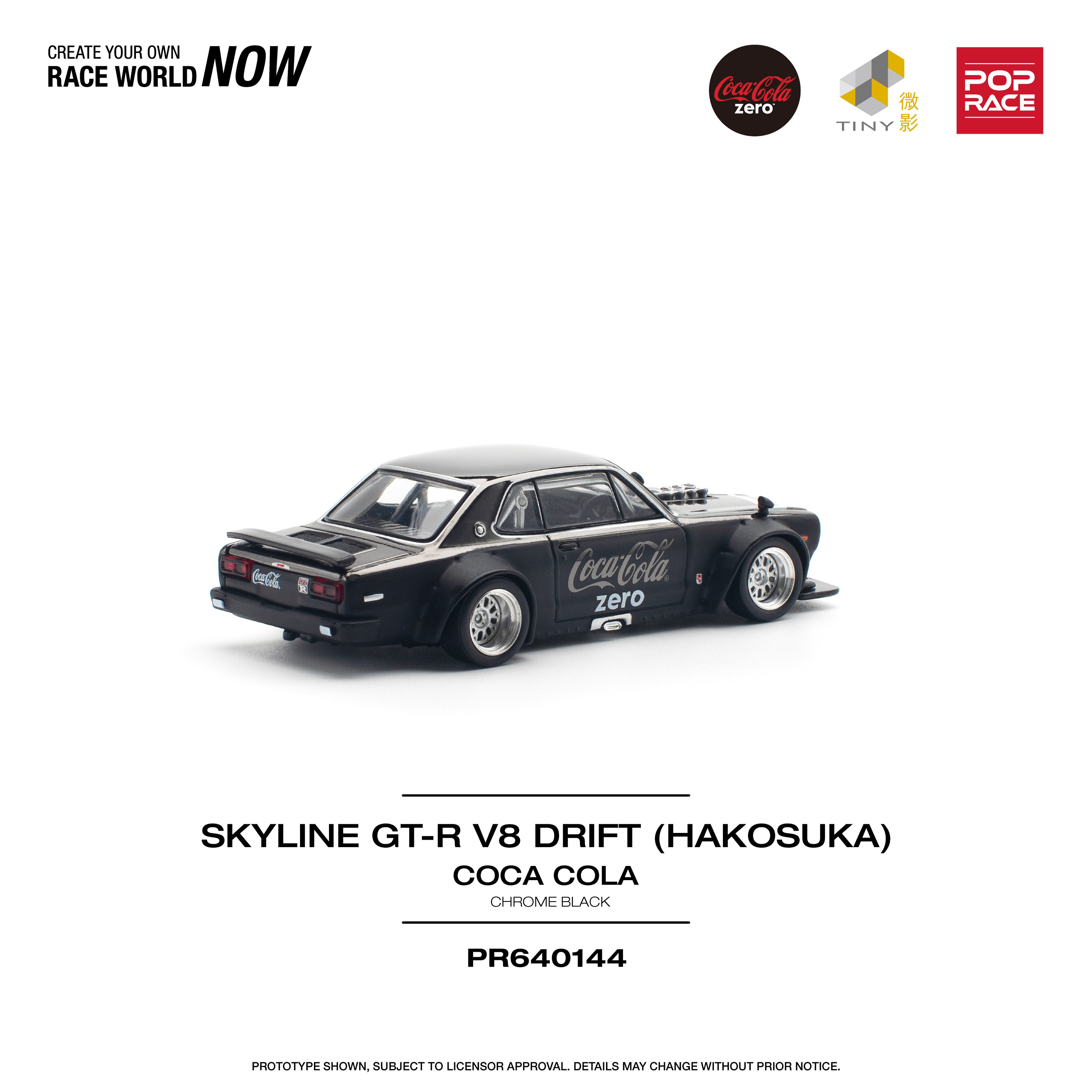 Pop Race Skyline GT-R V8 DRIFT (Hakosuka) Coca Cola