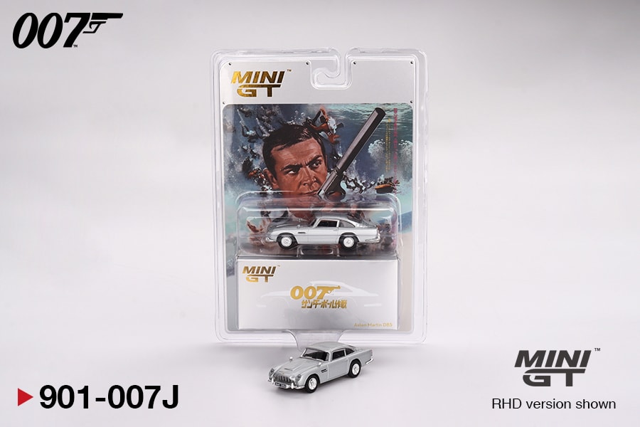 Mini GT Aston Martin DB5 “Thunderball” Japan Edition (Blister Paket)