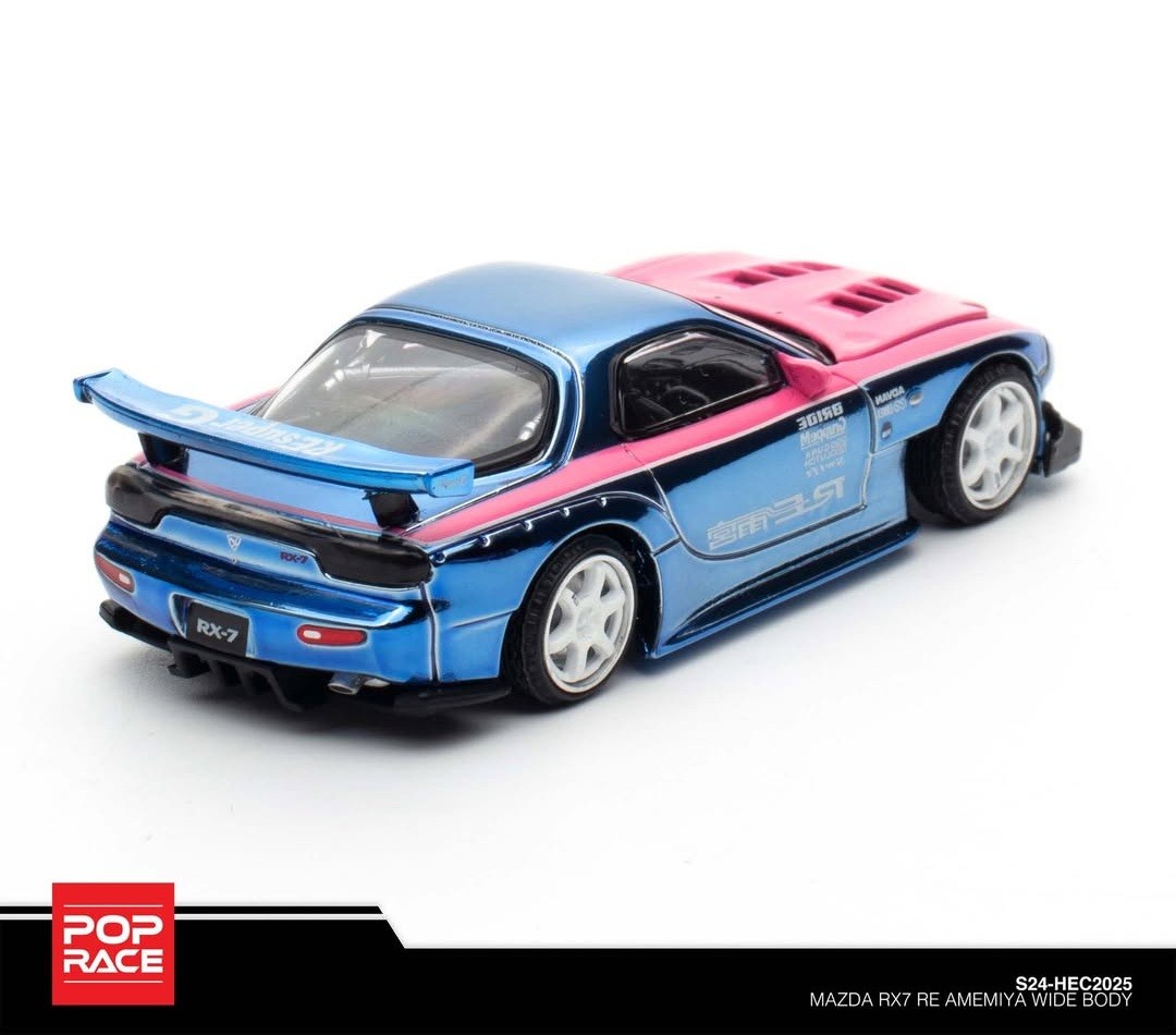 Pop Race Mazda RX7 RE-Ameniya blue (Hobby Expo China Exclusive)