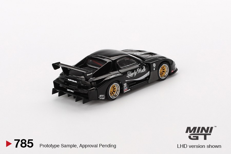 Mini GT Mazda RX-7 LB-Super Silhouette Liberty Walk Black (Blister Paket)