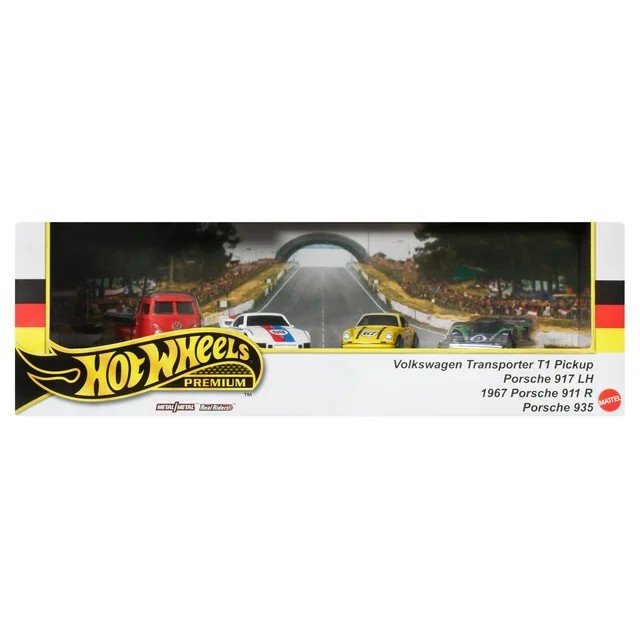 Hot Wheels Premium Diorama German Racers