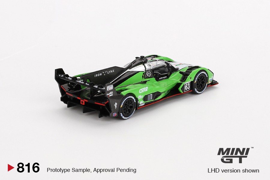Mini GT Lamborghini SC63 #63 2024 IMSA Sebring 12 Hrs Iron Lynx