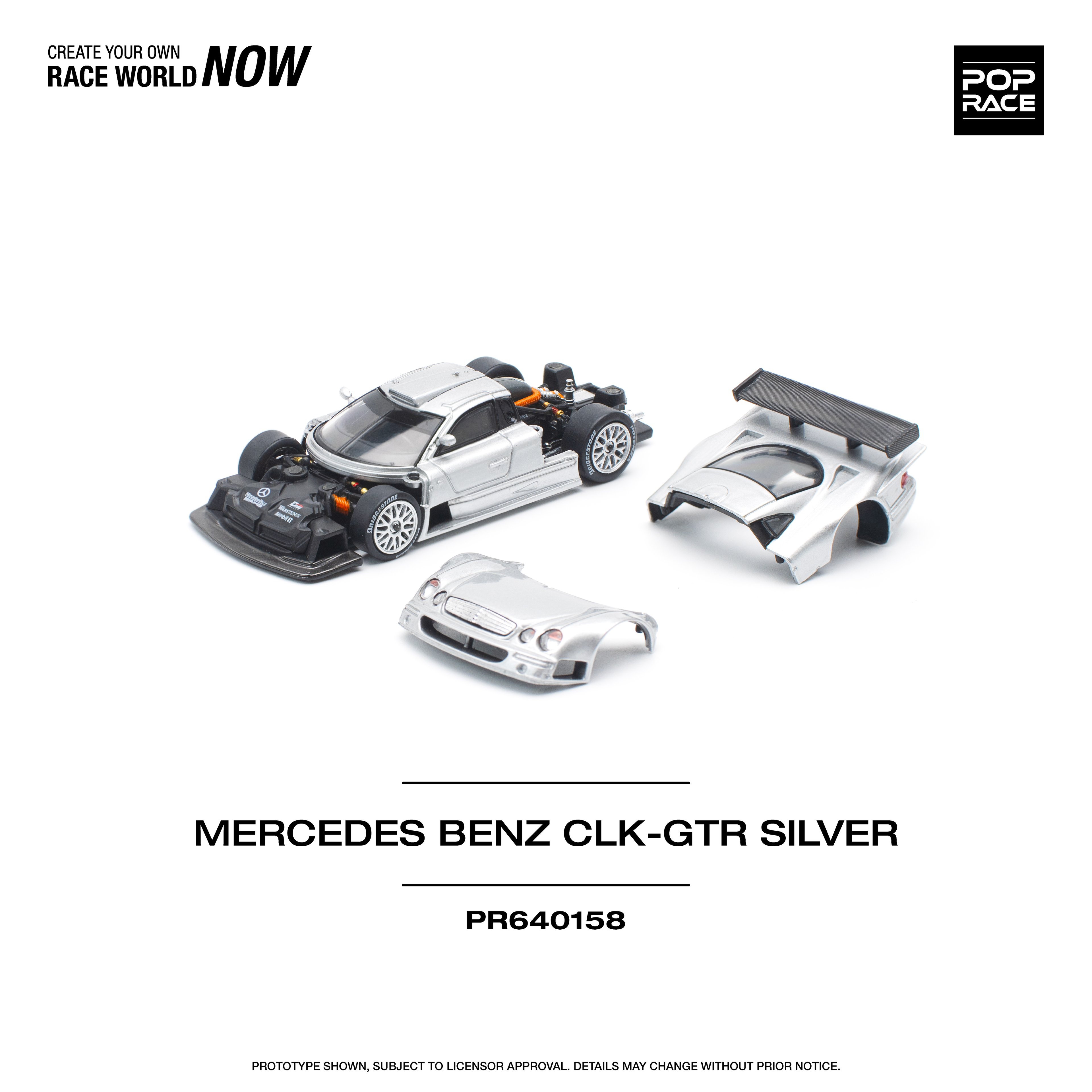 Pop Race Mercedes-Benz CLK AMG GTR
GT D
